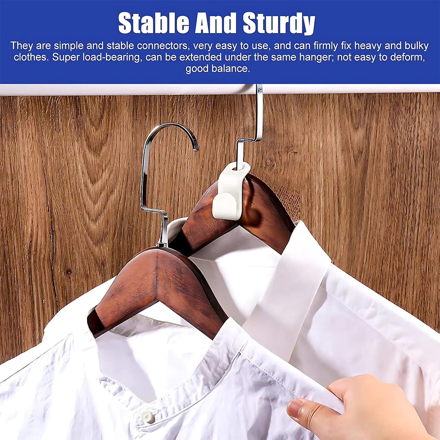 Multi-color Hanger Connector Hooks (30 Pc) - Happy Price - Image 5