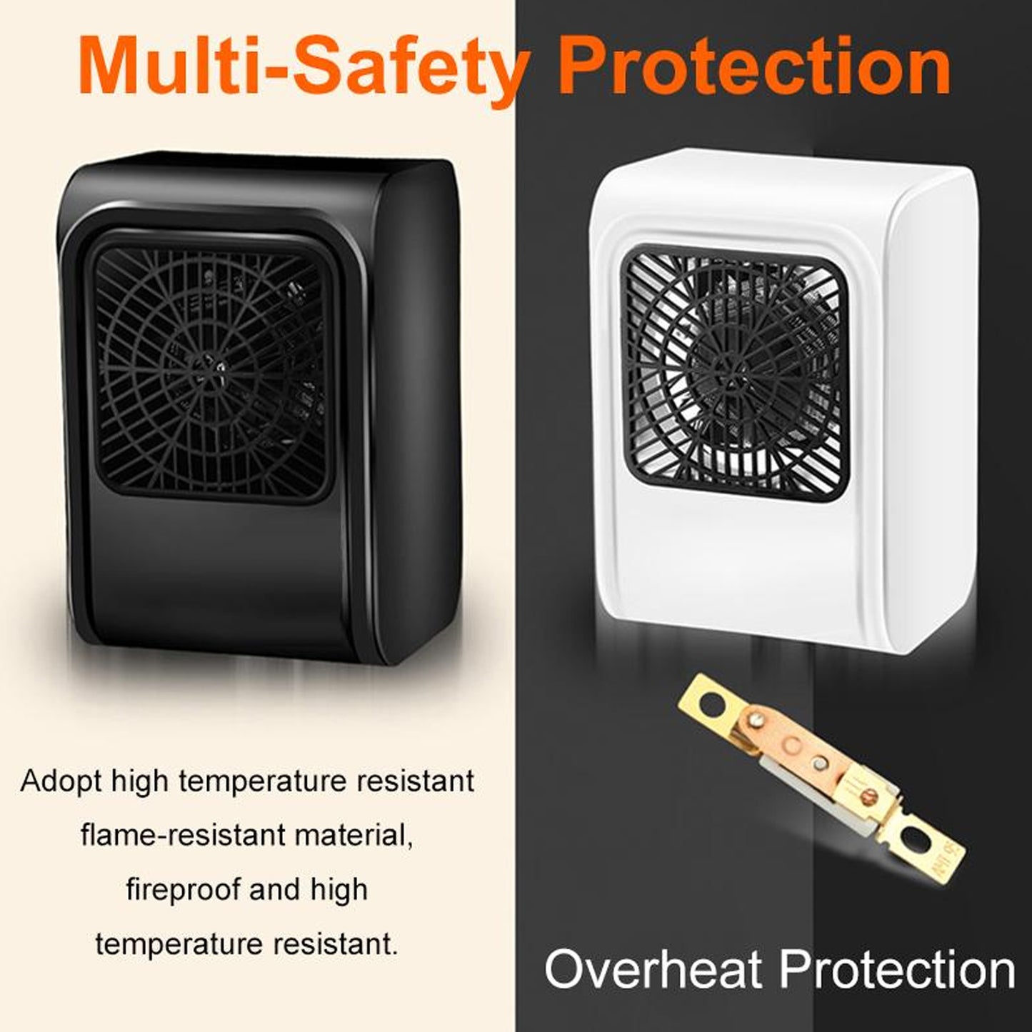 Room Heater 220v Brown Box Heater For Office Bedroom Use Heater - Happy Price - Image 5