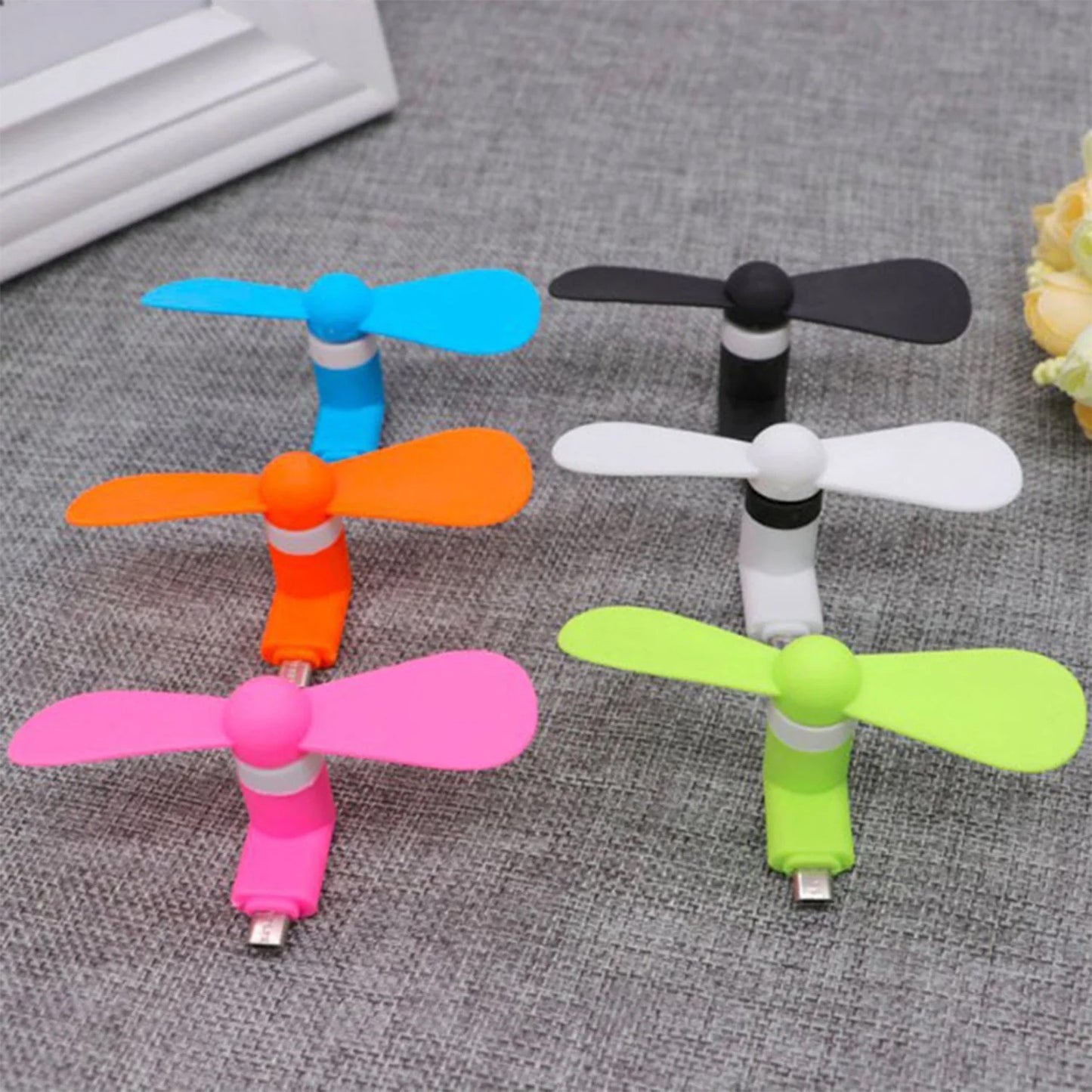 3-in-1 USB Gadget Kit: LED Light, Mini Fan & OTG Adapter - Happy Price - Image 5