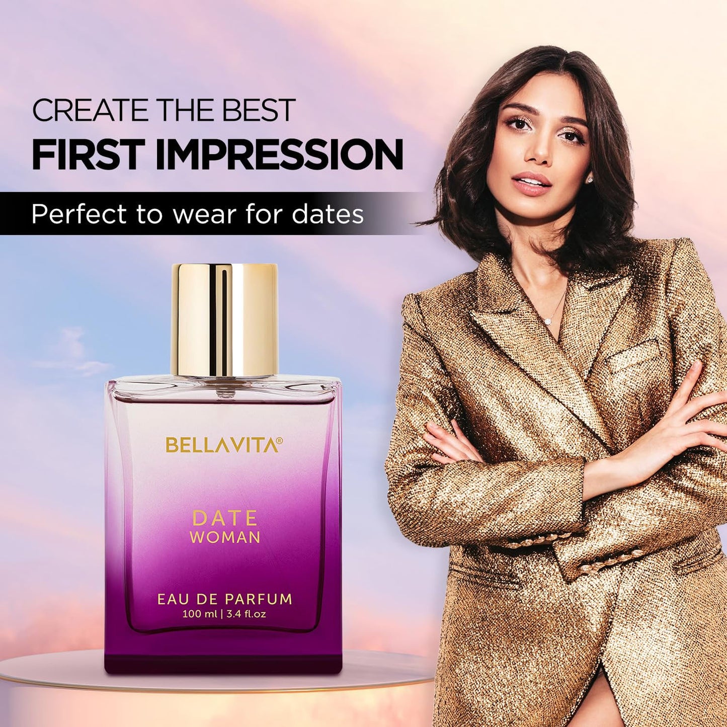Bellavita Date Eau De Parfum for Women, 100 ML - Floral Fruity Fragrance - Great Price - Image 6