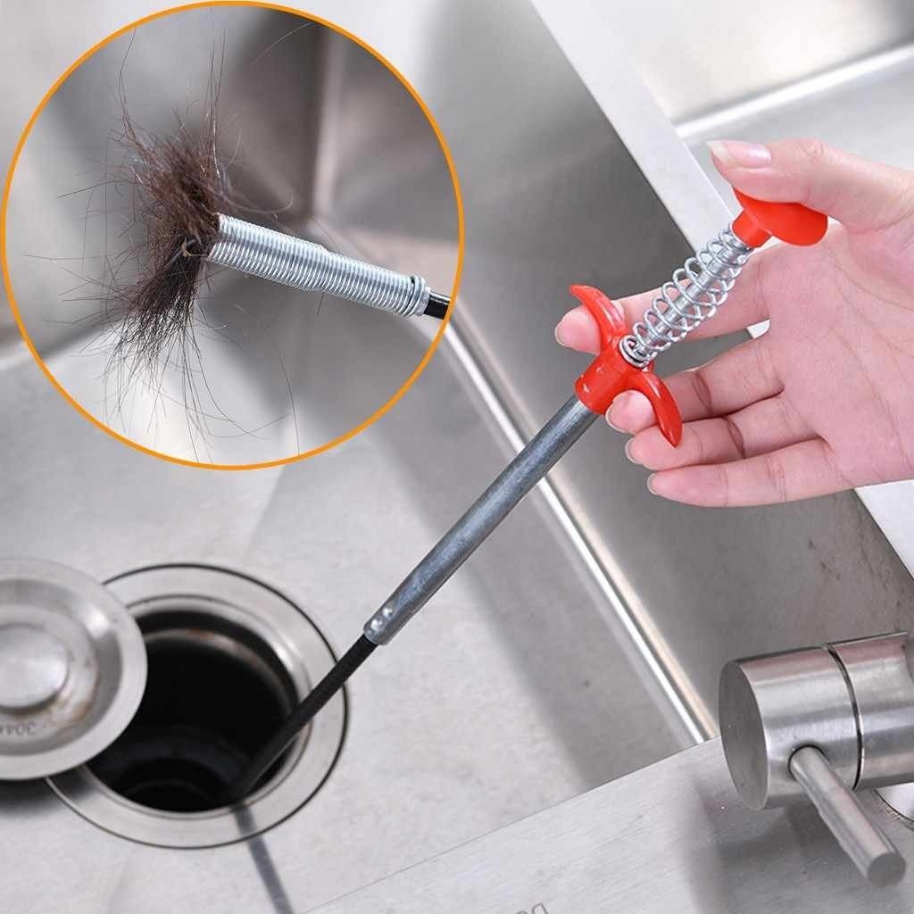 Metal Wire Brush Sink Cleaning Hook Sewer Dredging Device - Happy Price - Image 2
