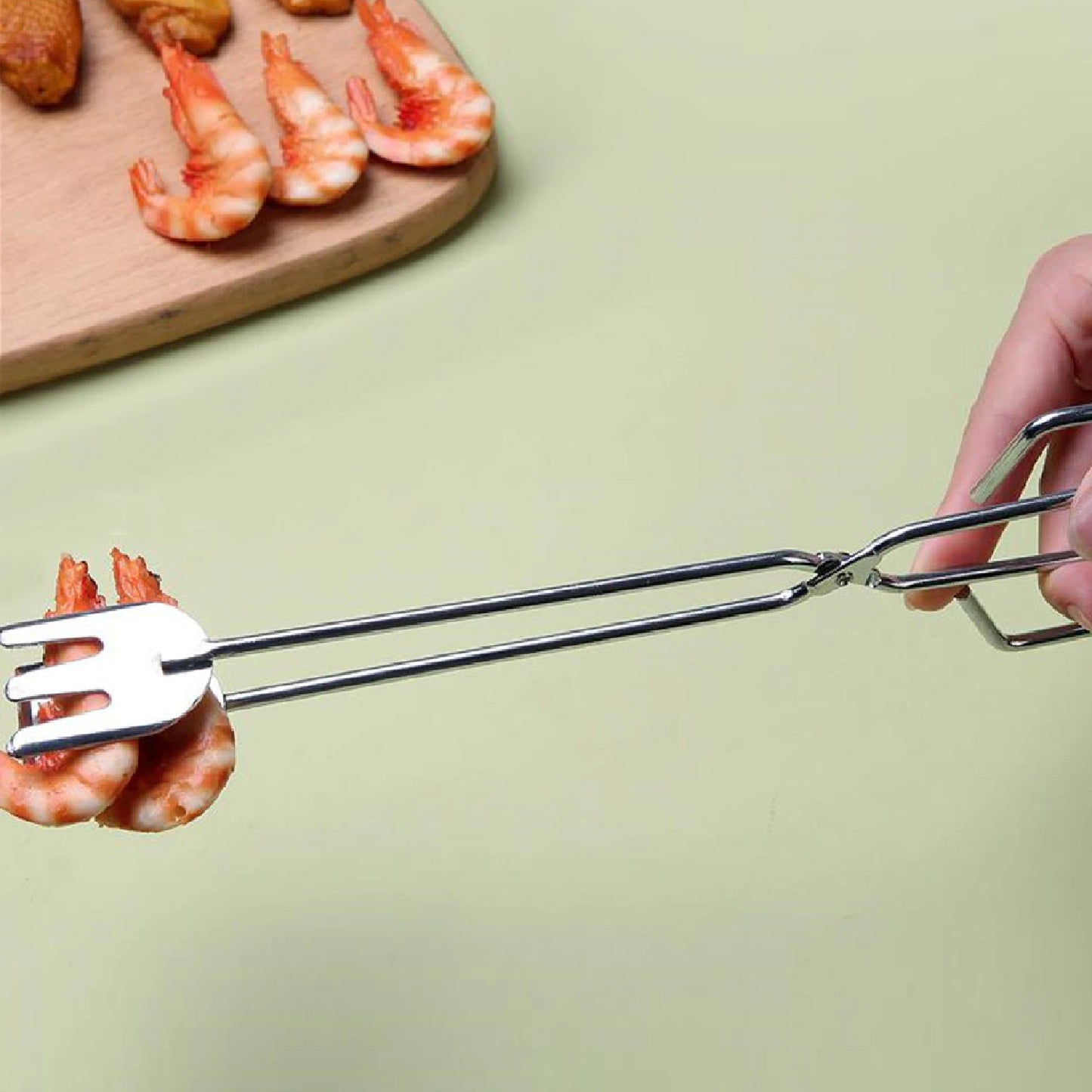 Durable Metal Tongs for Grilling, Serving, and Handling Hot Coals - Happy Price - Image 5