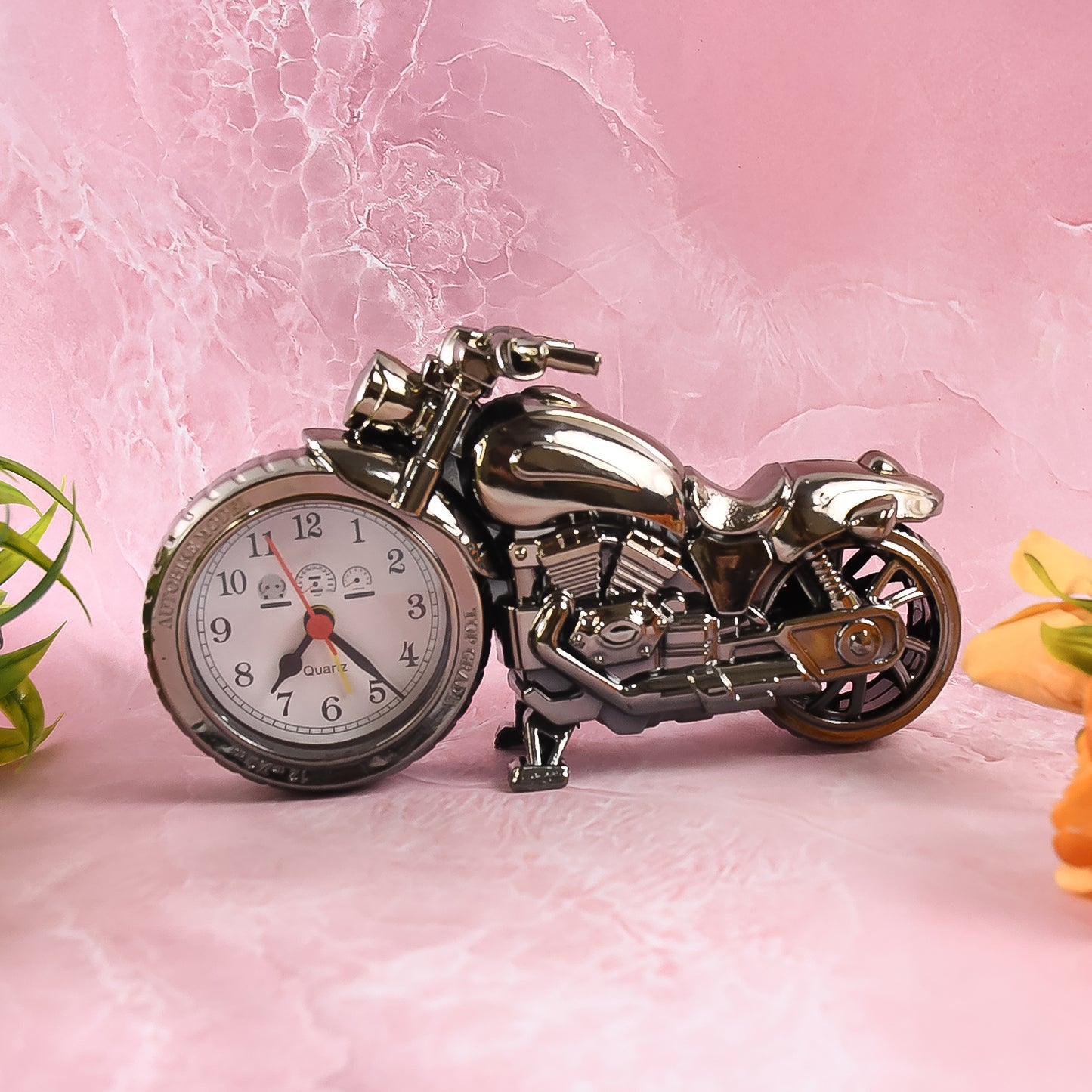 Motorcycle Alarm Clock Motor Table Clock For Home Decor (1 Pc) - Happy Price - Image 3