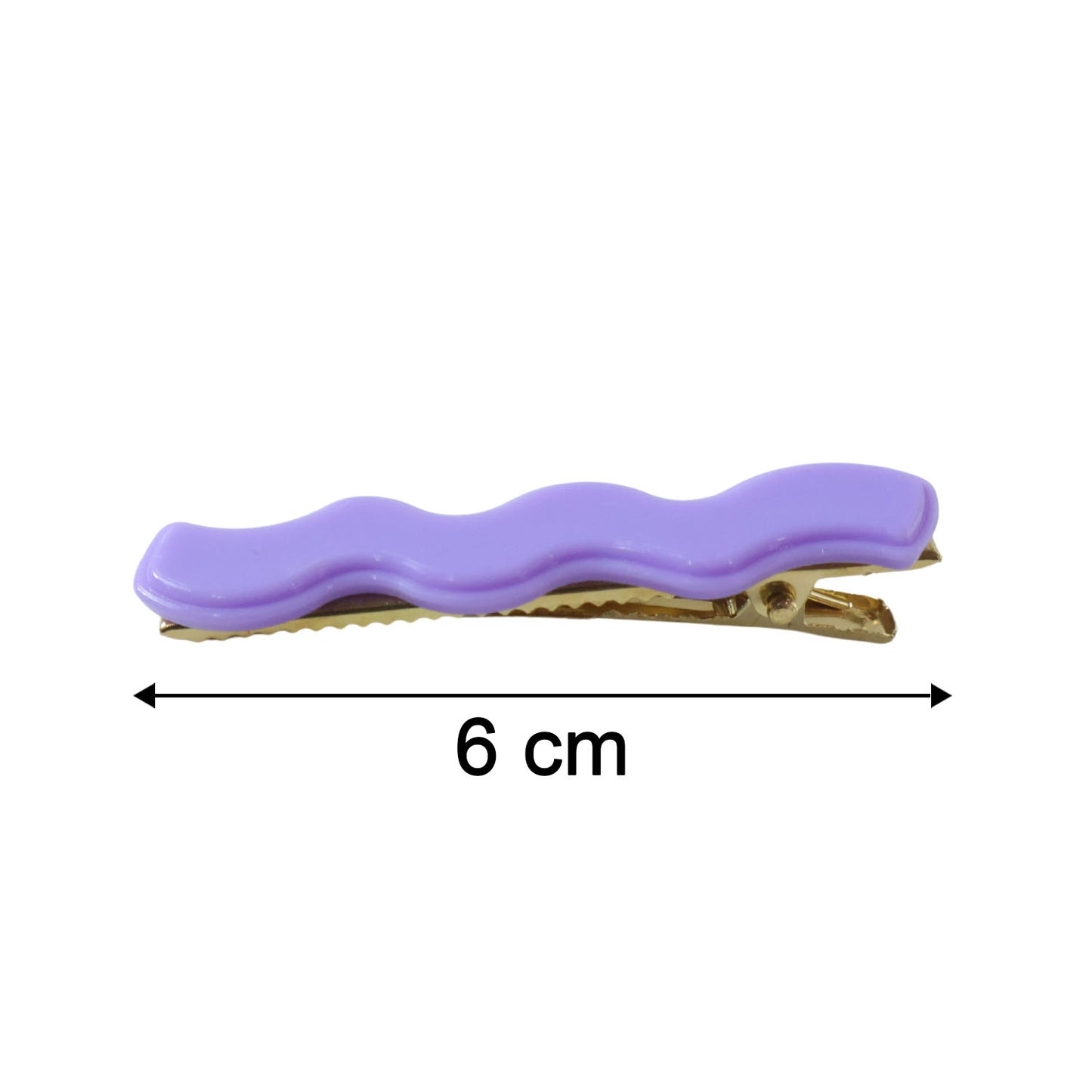 4 Pc Decorative Alligator Hair Clips for Girls & Women - Cute Styling Pins - Happy Price - Image 5