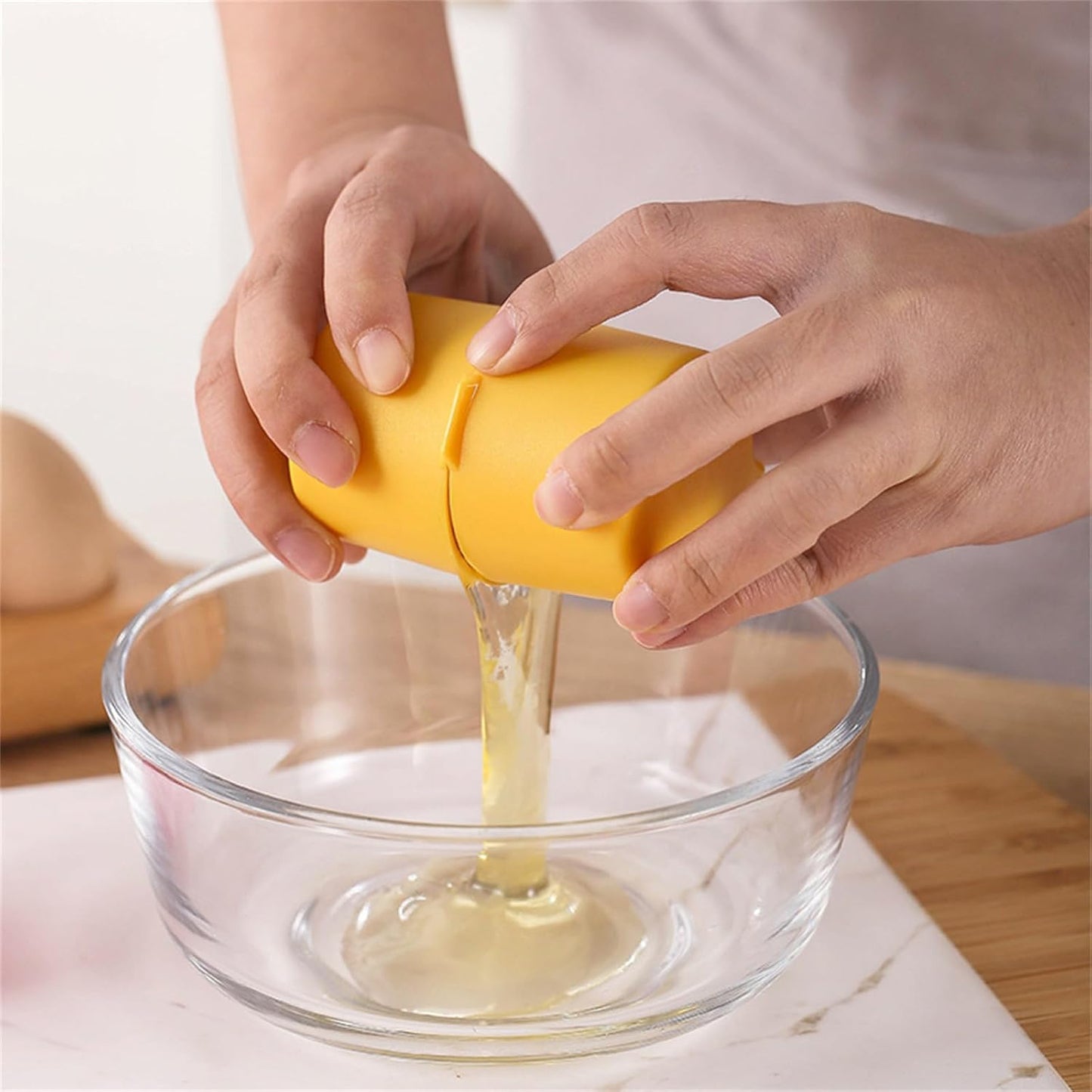 Egg Shell Opener Egg Cracker Tool For Raw Eggs Handheld (1 Pc) - Happy Price - Image 2