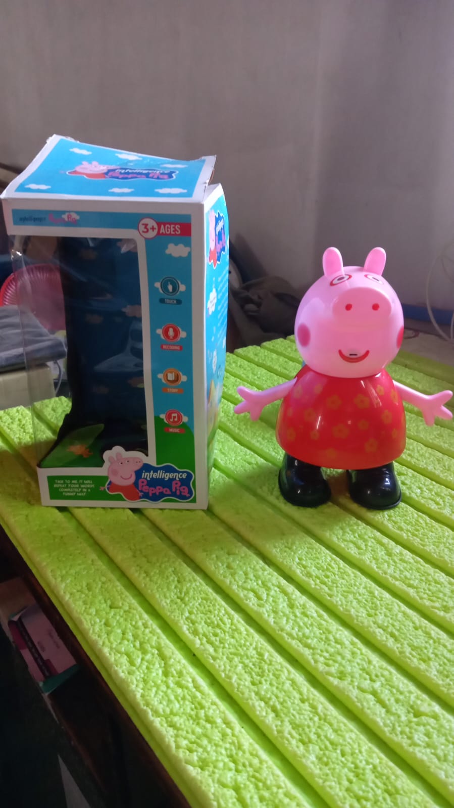 Pig Children Play Toy Pretend Play Toy Fun Gift For Kids Movable Hands Legs Pig Pretend Play Toy Set For Kids Children With Soft Rubber Material (1 Pc Battery Not Included) - Happy Price - Image 7