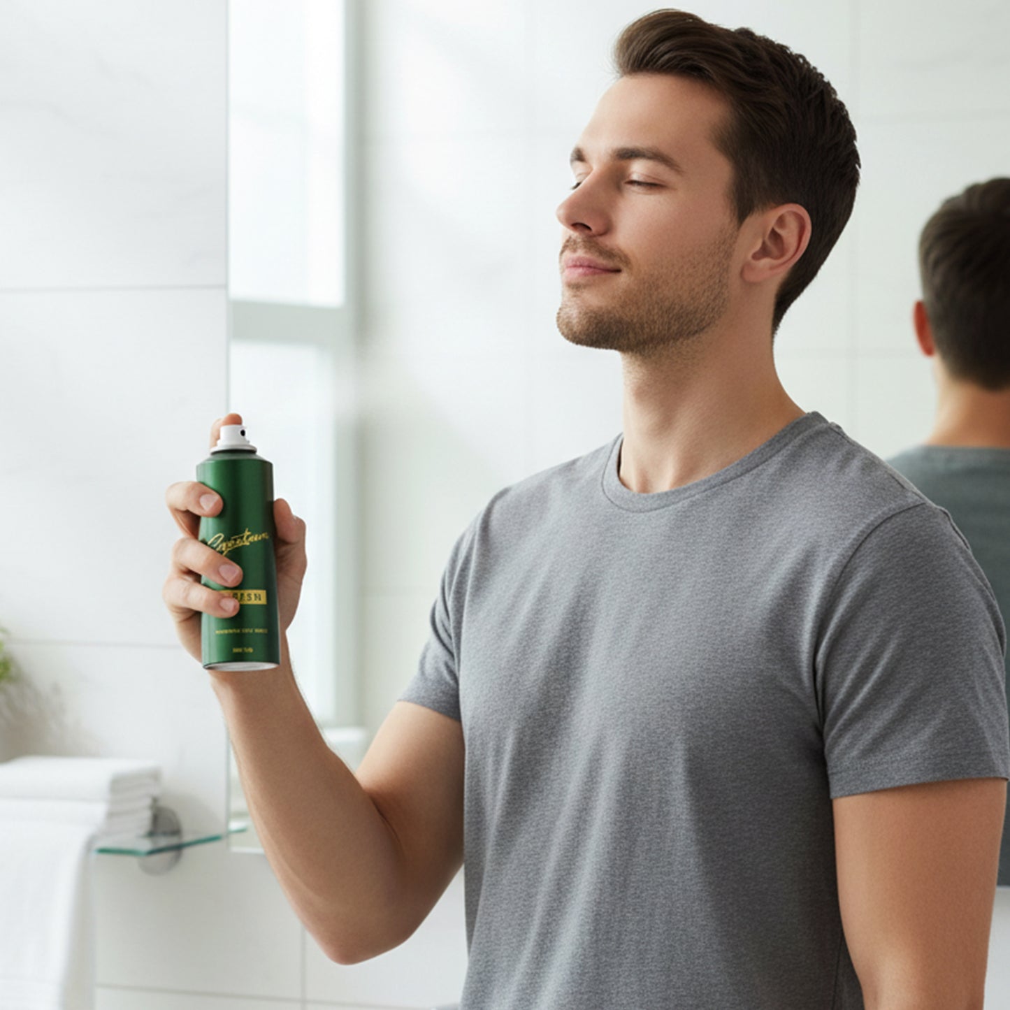 Signature Premium Green Fragrance Body Spray for Men, 200 ML - Great Price - Image 5