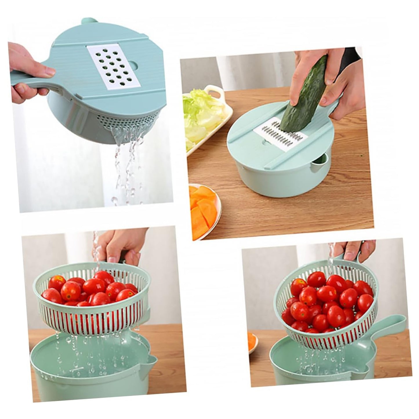 All-in-One Vegetable Cutter and Slicer Set with Container - Happy Price - Image 6