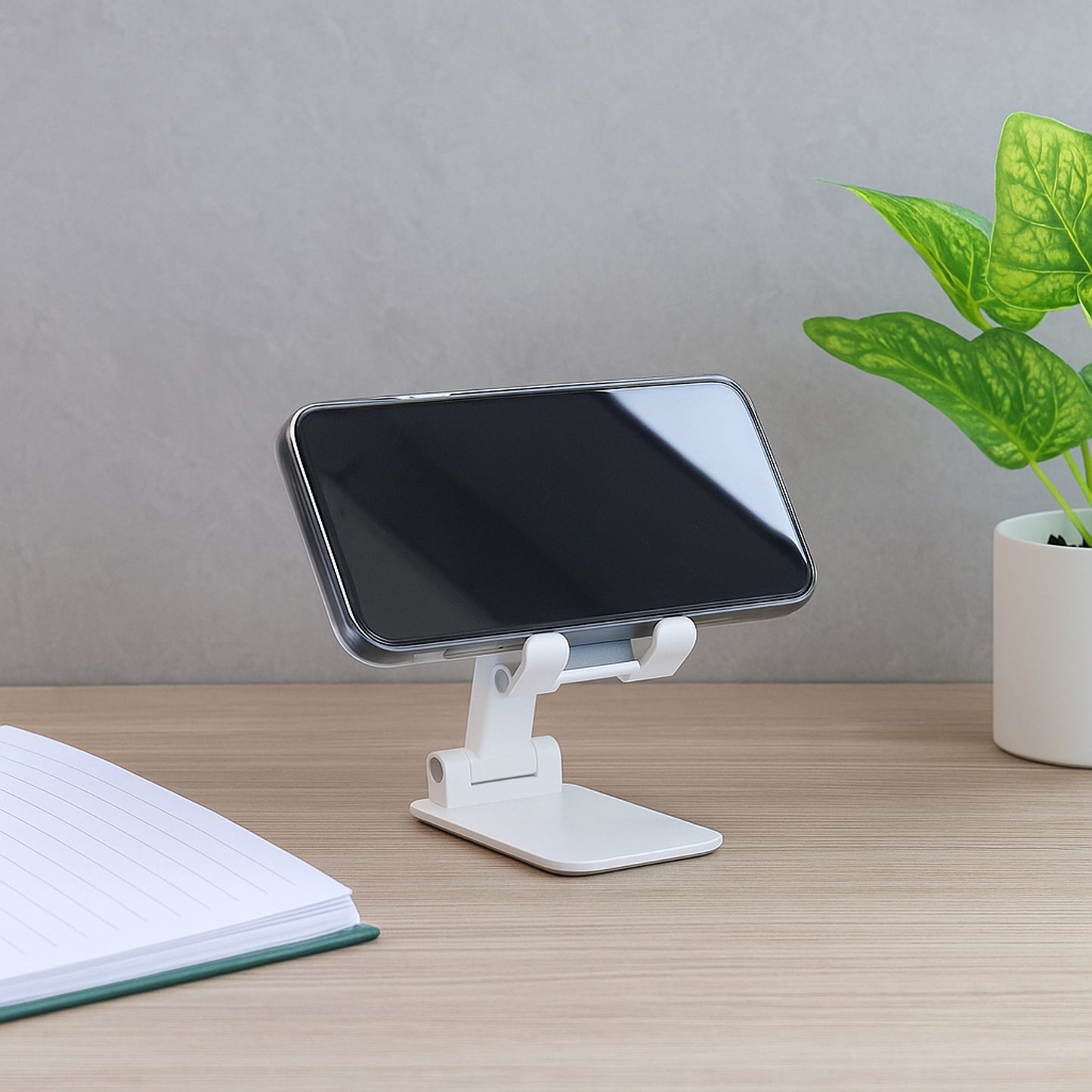 Adjustable Foldable Mobile Stand for Desktops - 1 Pc - Happy Price - Image 6