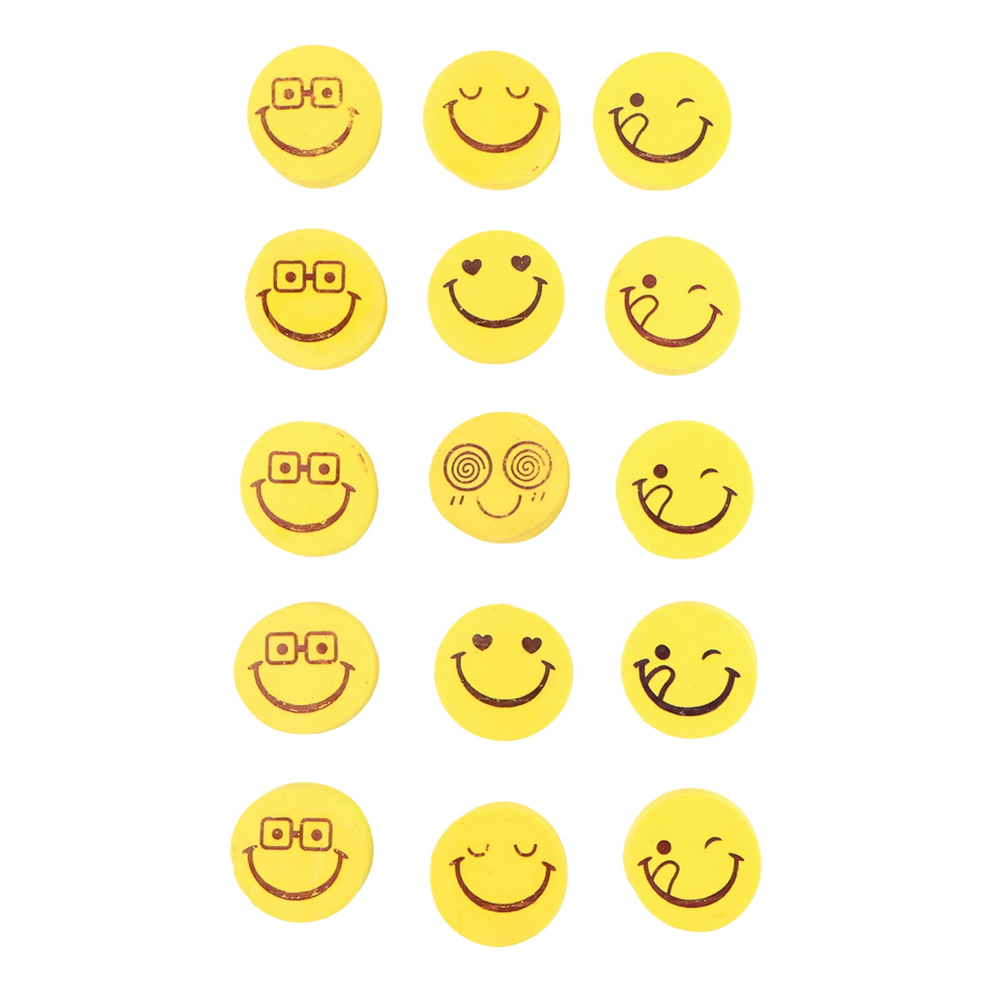 Cartoon Design Eraser (15 Pc Mix Design) - Happy Price - Image 2