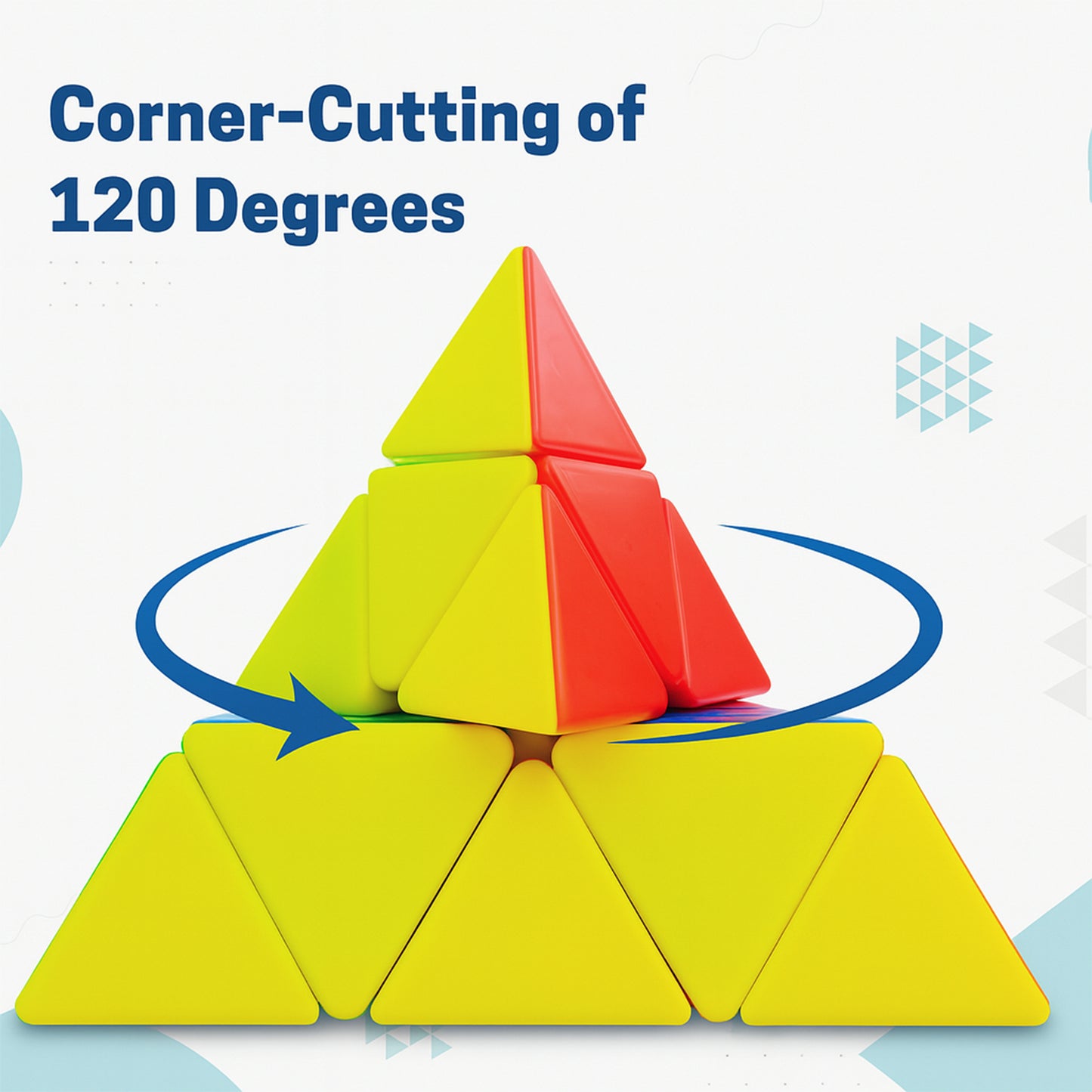 High-speed Triangle Puzzle Cube (1 Pc) - Happy Price - Image 3