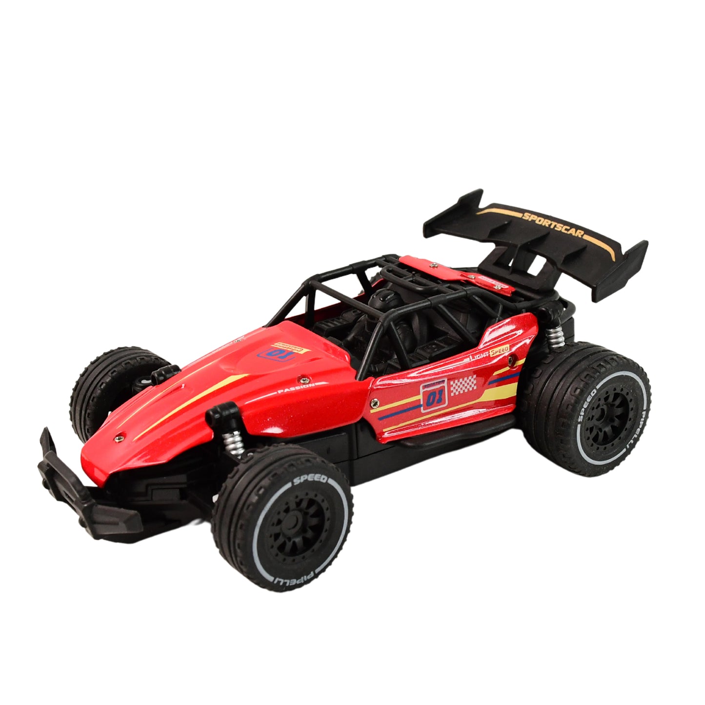 Red RC Off-Road Sports Car Toy - 1 Set - Great Price - Image 3