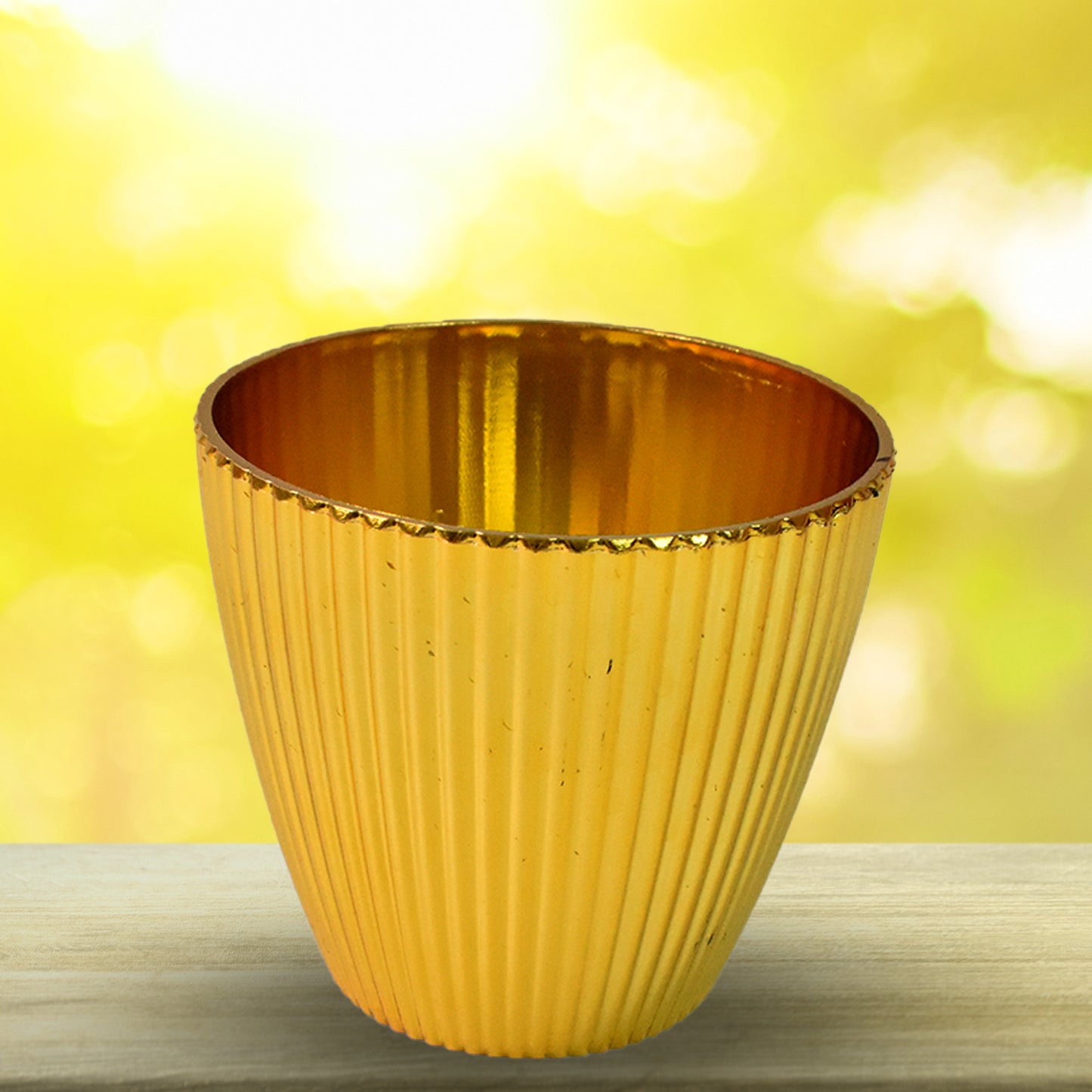 Plastic Flower Valencia (Pot) Home And Outdoor (1 Pc) - Happy Price - Image 4