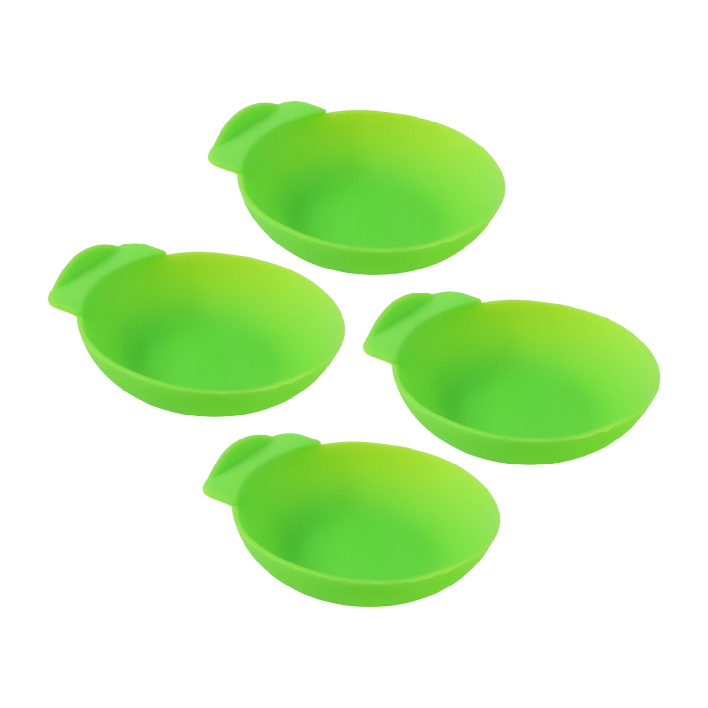 Silicone Idli Maker Cups - Set of 4 | Non-Stick Steamer Moulds for Idli, Dhokla & Egg - Happy Price - Image 2