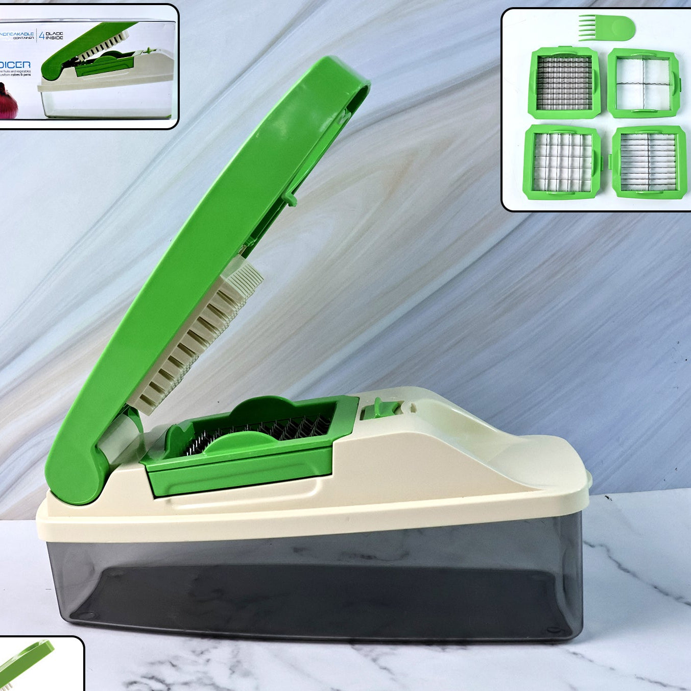 Supermom Quick Nicer Dicer Multipurpose Vegetable Fruit Chopper - Happy Price - Image 1