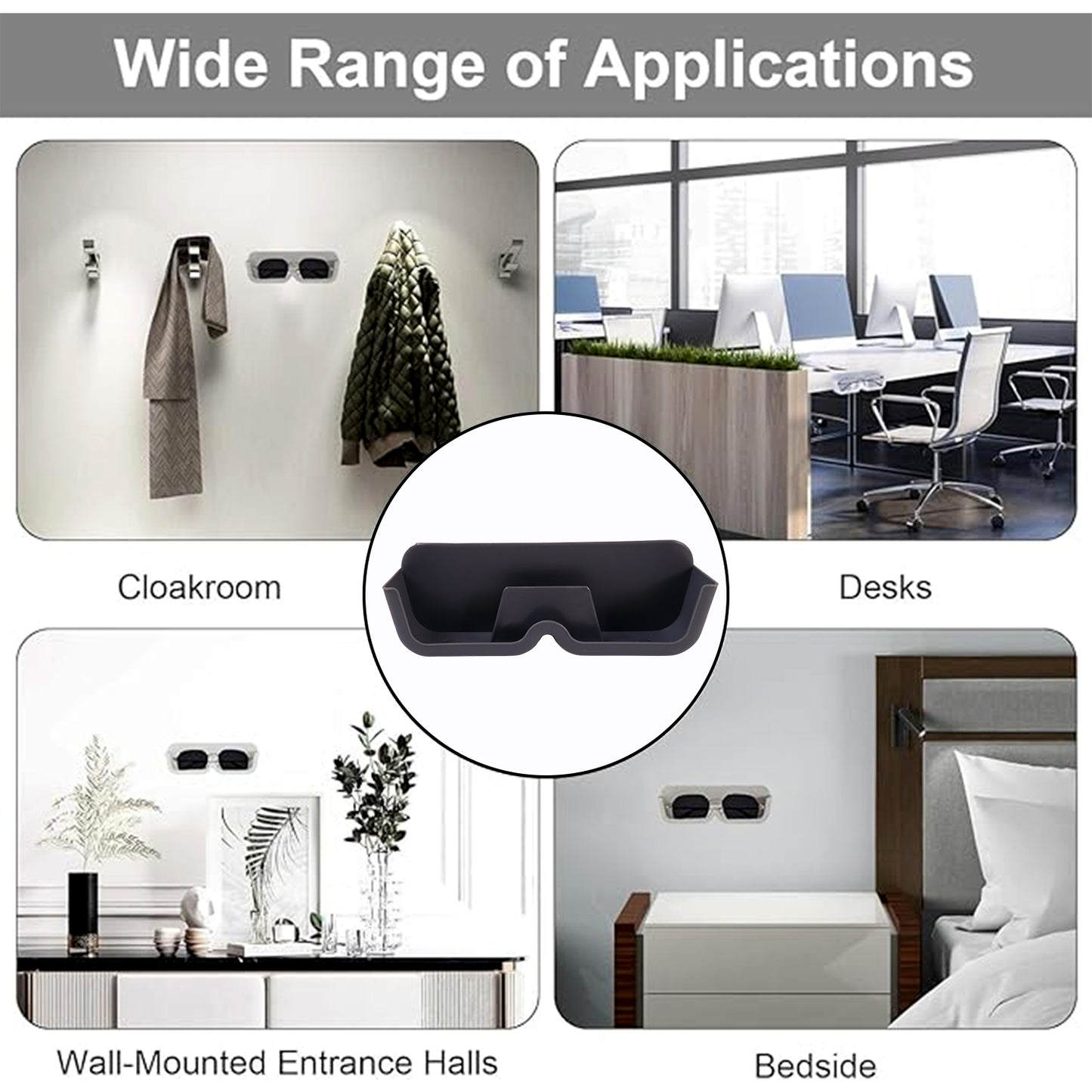 Wall Mounted Sunglasses Holder (Mixcolor 1 Pc) - Happy Price - Image 6