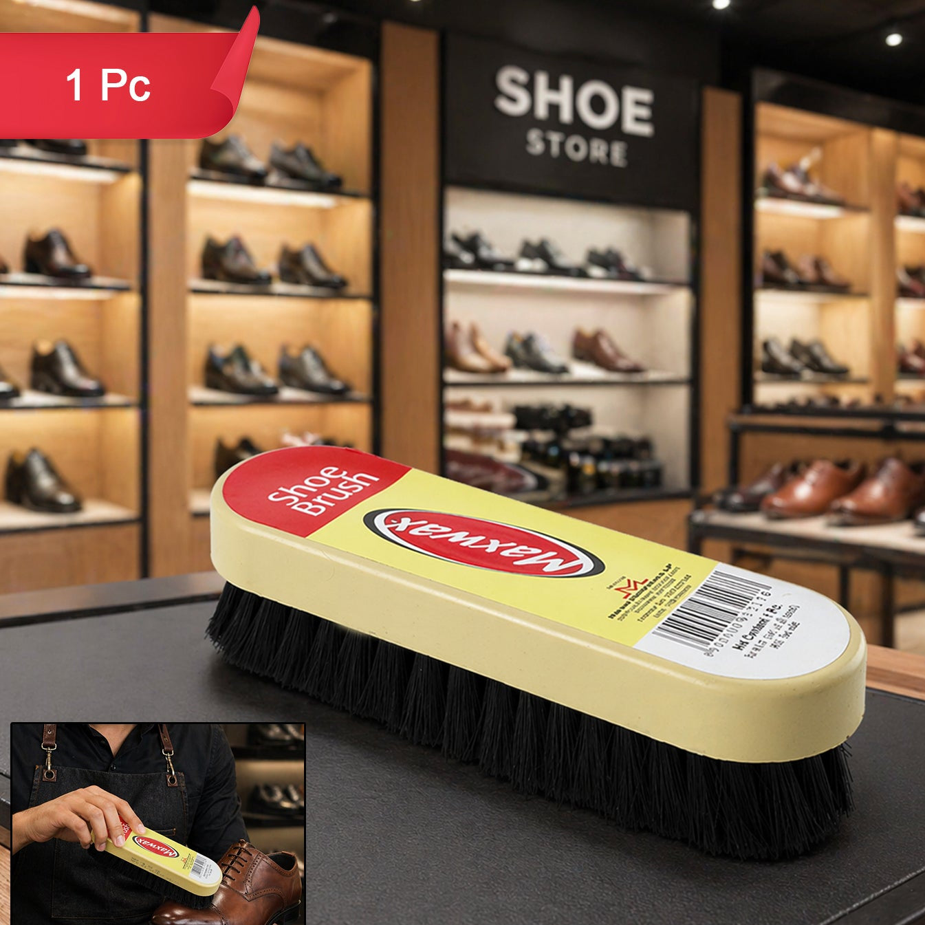 Maxwax Shoe Cleaning Brush (1 Pc)