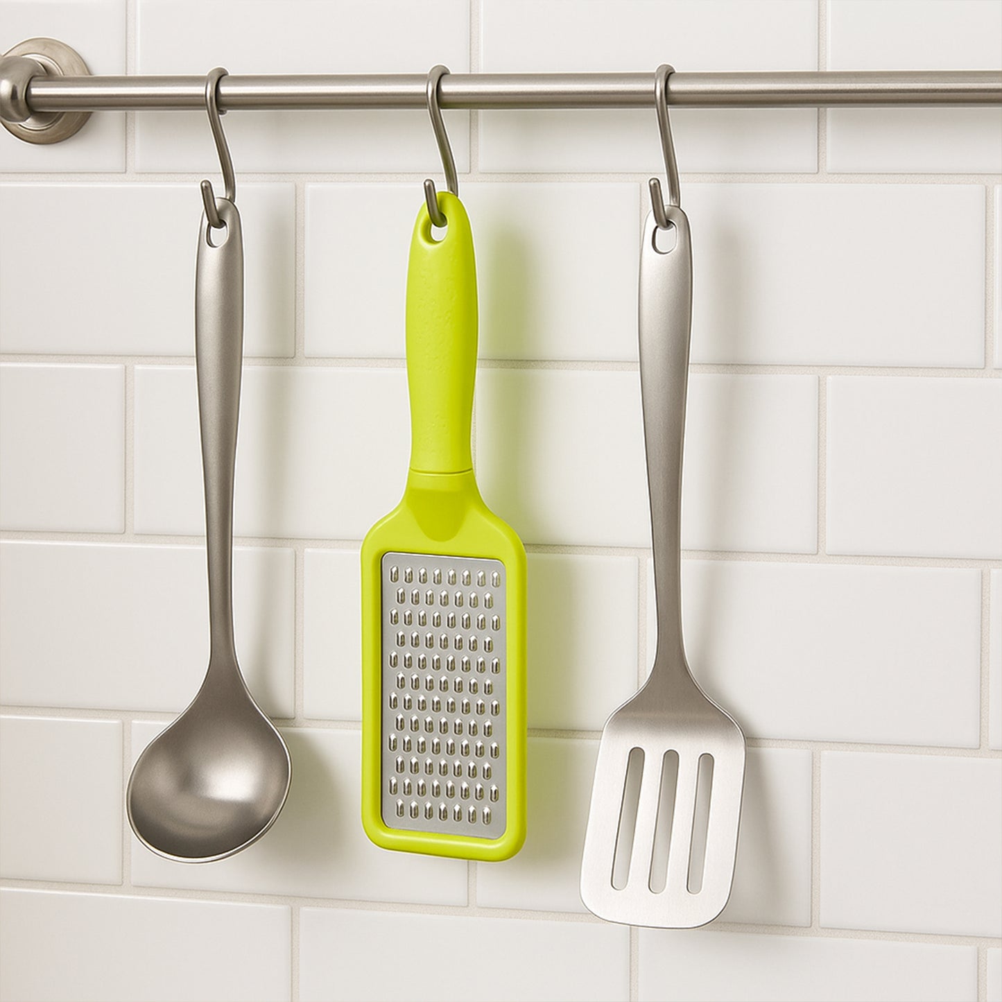 Stainless Steel Multi-Purpose Kitchen Grater for Fruits, Vegetables, and Cheese - 1 Piece - Happy Price - Image 4