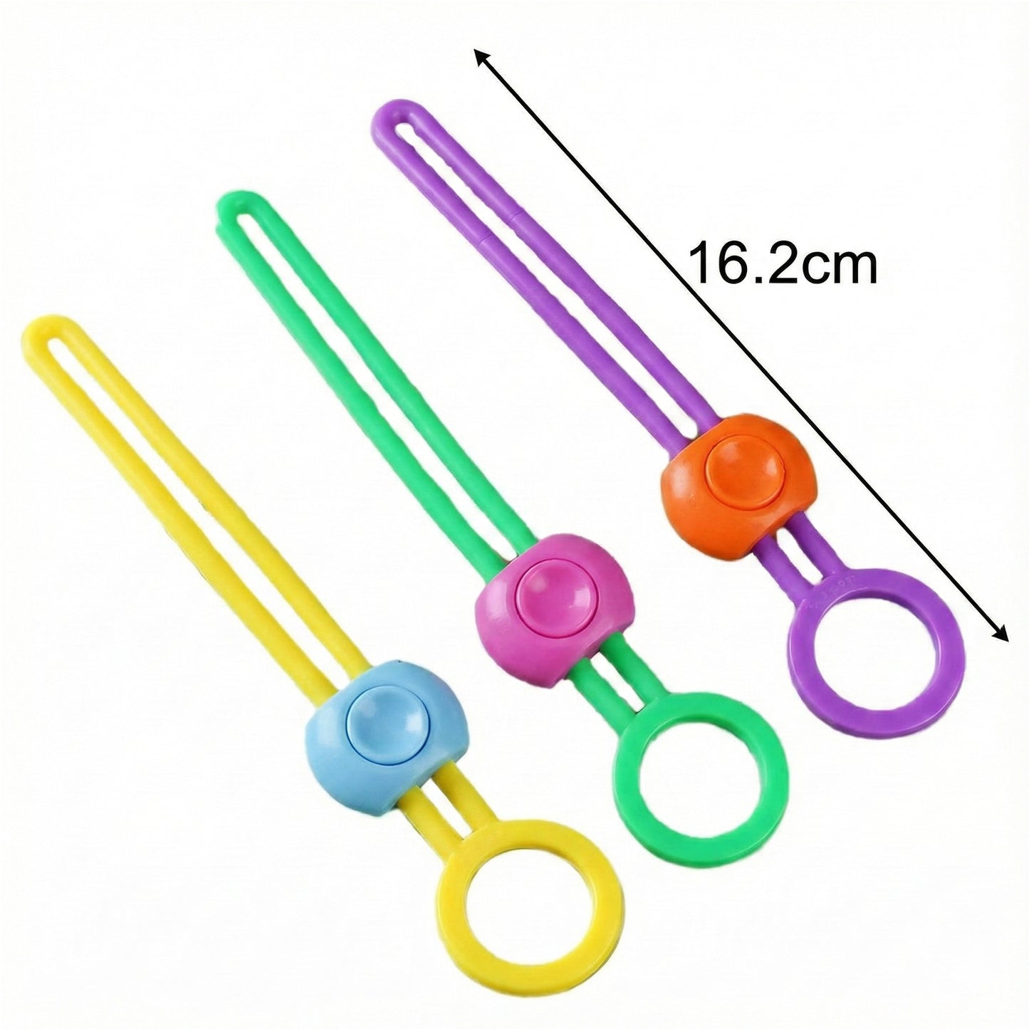 Reusable Silicone Food Bag Sealing Clips with Lock - Set of 3 - Happy Price - Image 6