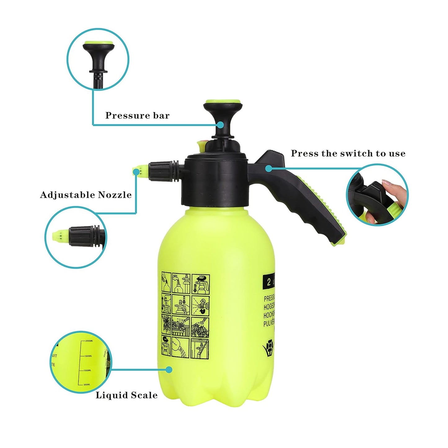 Watering Can Spray Nozzle - Adjustable Mist to Stream, 1 Pc - Great Price - Image 5