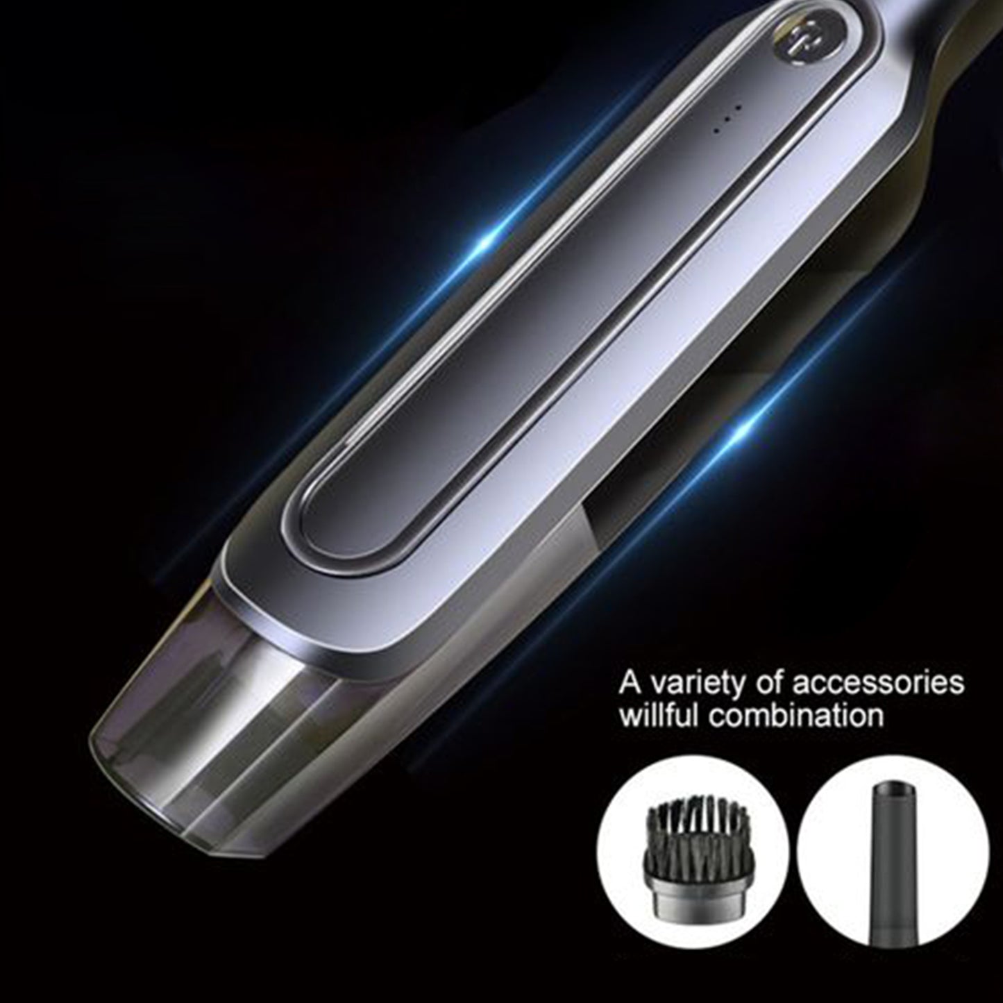 Portable Vacuum Cleaner Wireless Usb High Power Strong Suction Handheld Vacuum Cleaner For Home Cars - Happy Price - Image 3