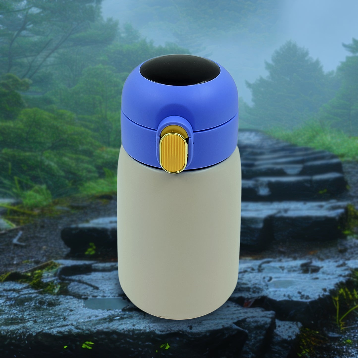 Smart Vacuum Insulated Water Bottle With Led Temperature Display (300 Ml Approx) - Happy Price - Image 3