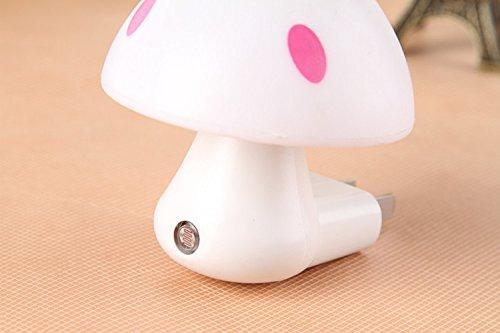 Automatic Night Sensor Mushroom Lamp (0.2 Watt Multicolour) - Happy Price - Image 2