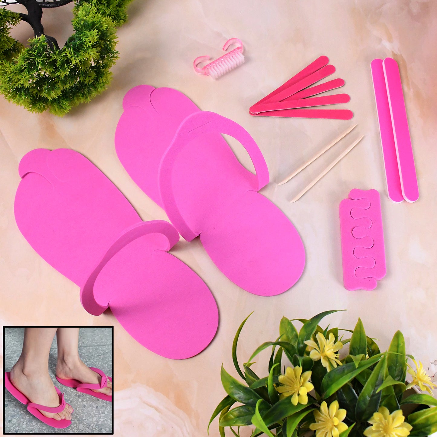 Salon Pedicure Kit Professional Pedicure Tools Set (13 Pcs Set) - Happy Price - Image 3