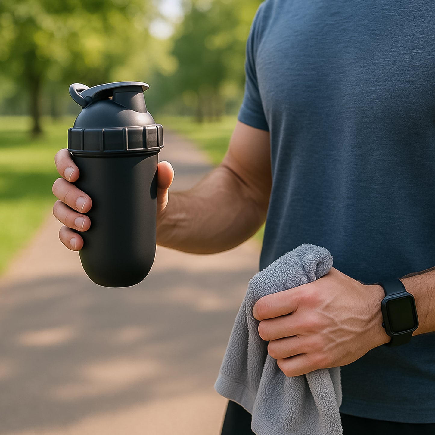 Liger Gym Shaker Bottle (Approx 800ml 1 Pc) - Happy Price - Image 3