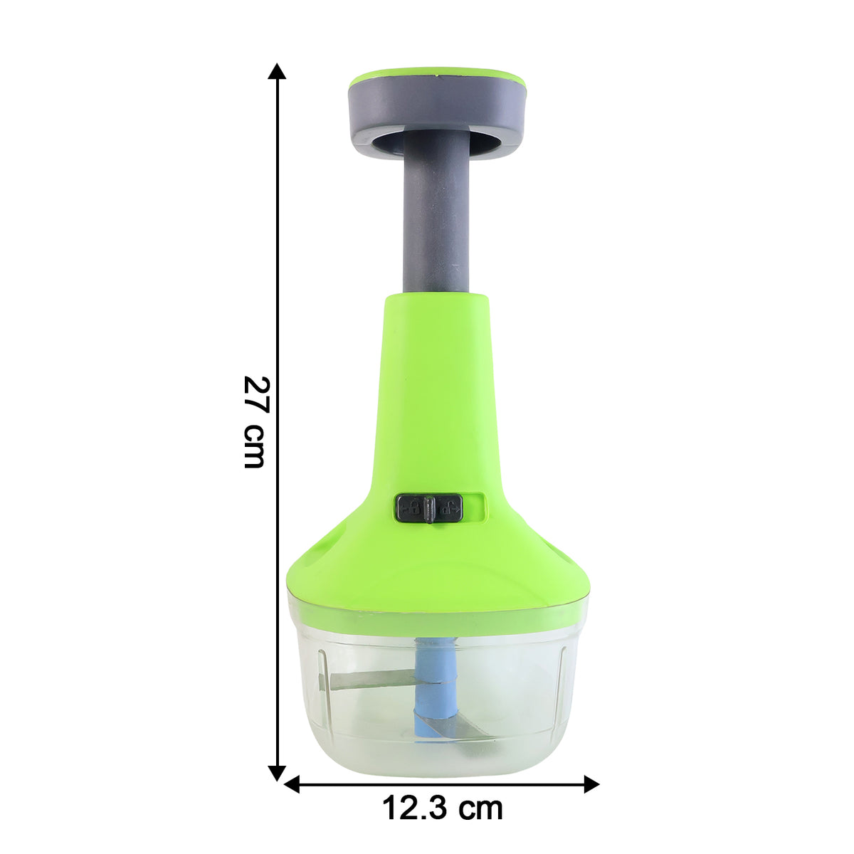 750 ML Push Chopper for Vegetables & Fruits - Manual Hand Press Dicer - Happy Price - Image 4