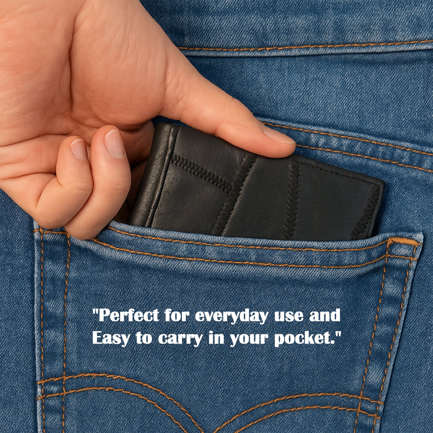 Premium Genuine Bi-fold Wallet (1 Pc) - Happy Price - Image 7