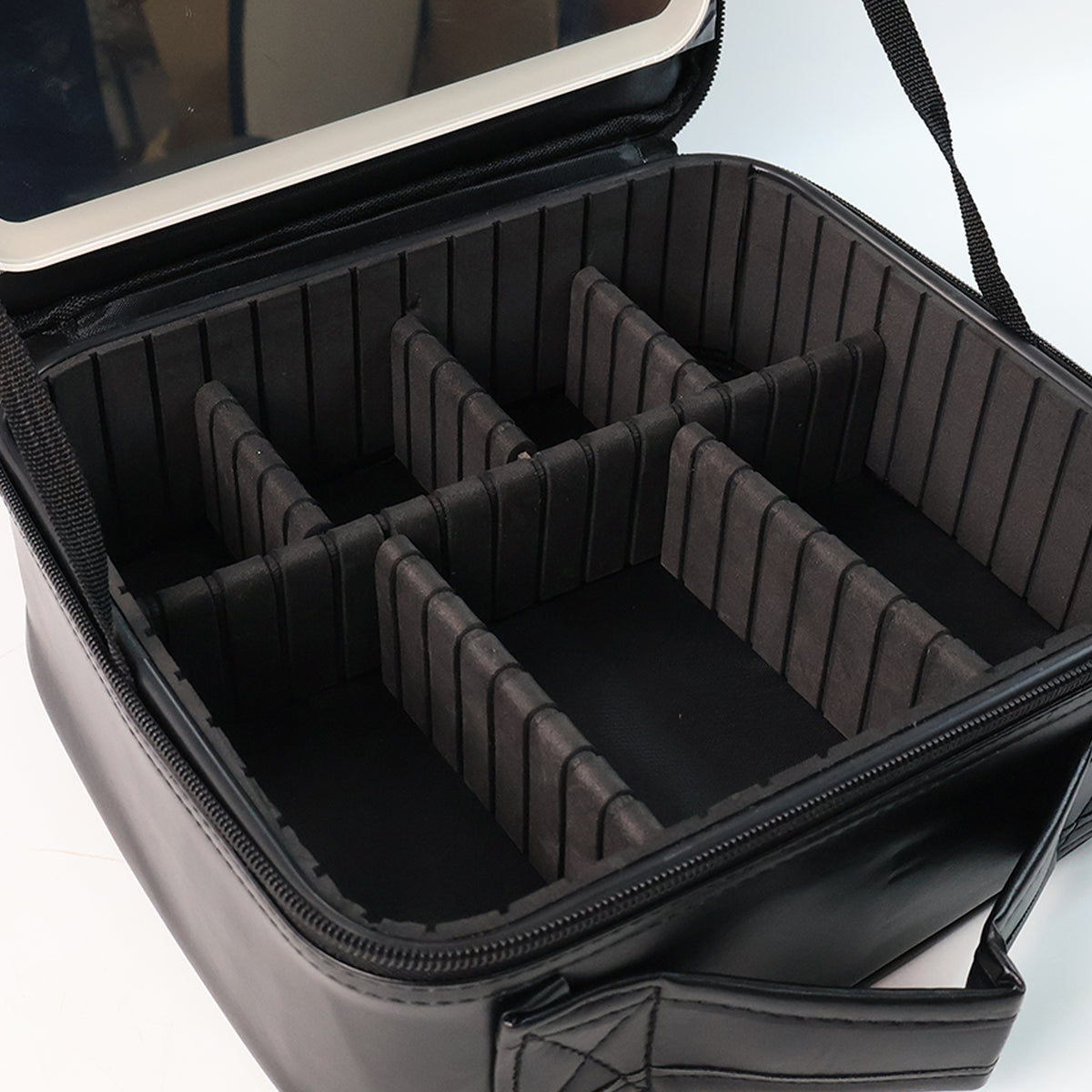 Black Premium Led Light Makeup Organizer Box (1 Pc) - Happy Price - Image 4
