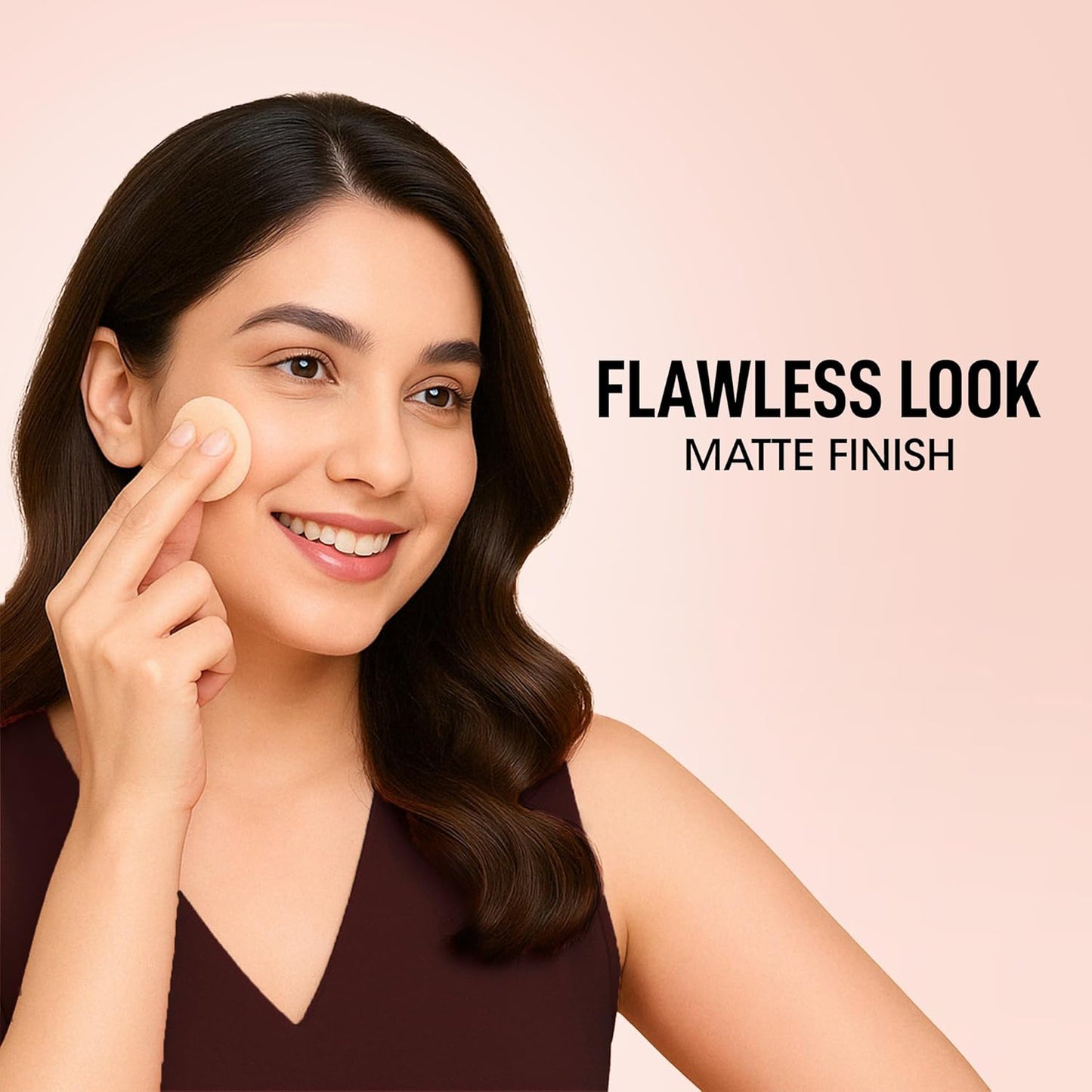 Flawless Touch Compact Powder - Brew Shade, 9 gm - Happy Price - Image 7