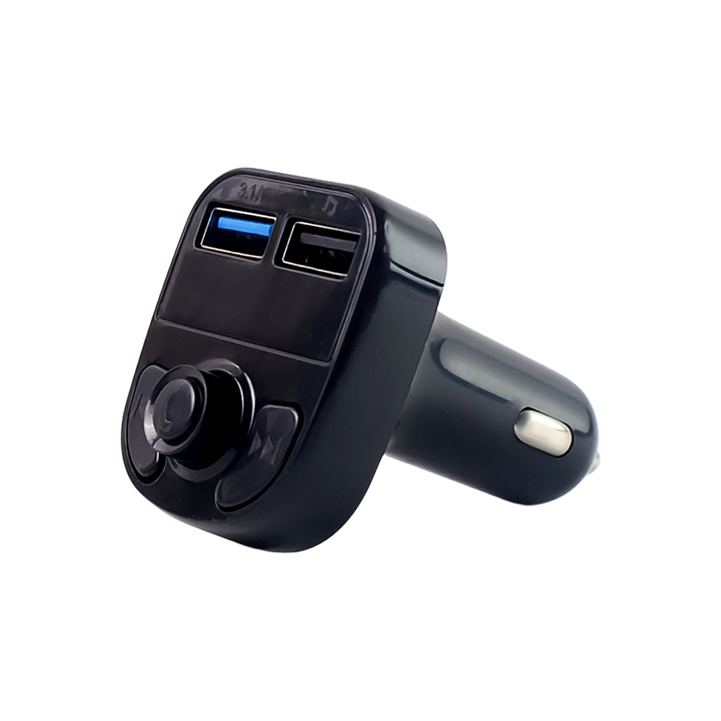 Car-x8 Bluetooth Fm Transmitter Kit For Hands-free Call Receiver Music Player Call Receiver Fast Mobile Charger Ports For All Smartphoneswith 3.1a Quick Charge Dual Usb Car Charger - Happy Price - Image 5