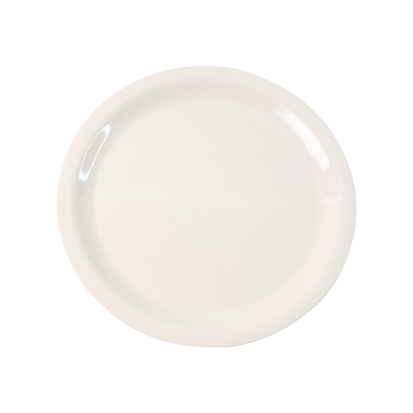 28cm Round Dinner Plate - 1 Pc White Serving Dish for Meals & Snacks - Happy Price - Image 3