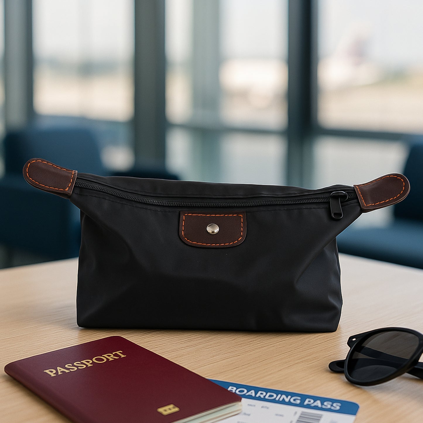 Multipurpose Travel Pouch Organizer - Waterproof Toiletry Bag (1 Pc) - Happy Price - Image 5