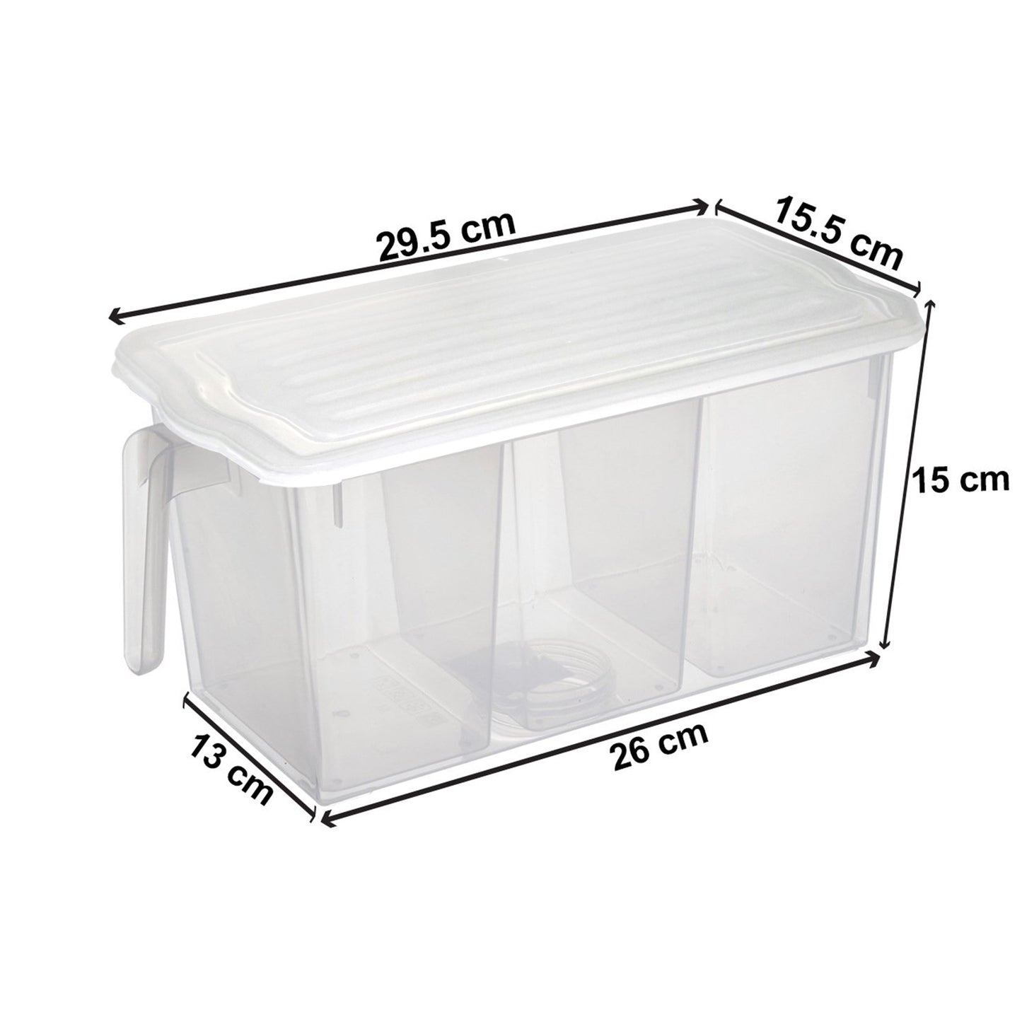 Refrigerator Organizer Fresh-keeping Box Case Kitchen Storage Box - Happy Price - Image 4