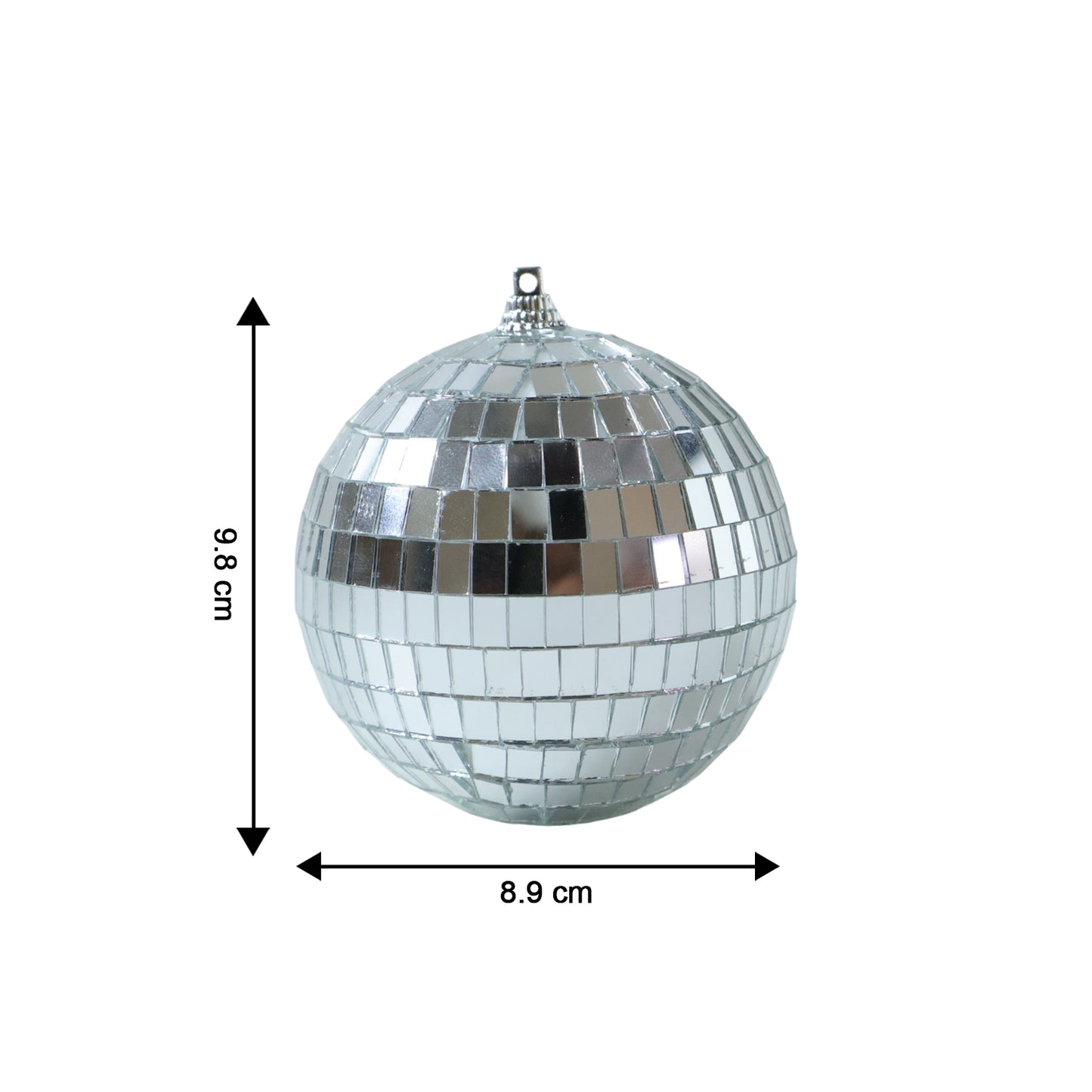 Mirror Disco Ball Hanging Decoration - 1 Pc - Happy Price - Image 4