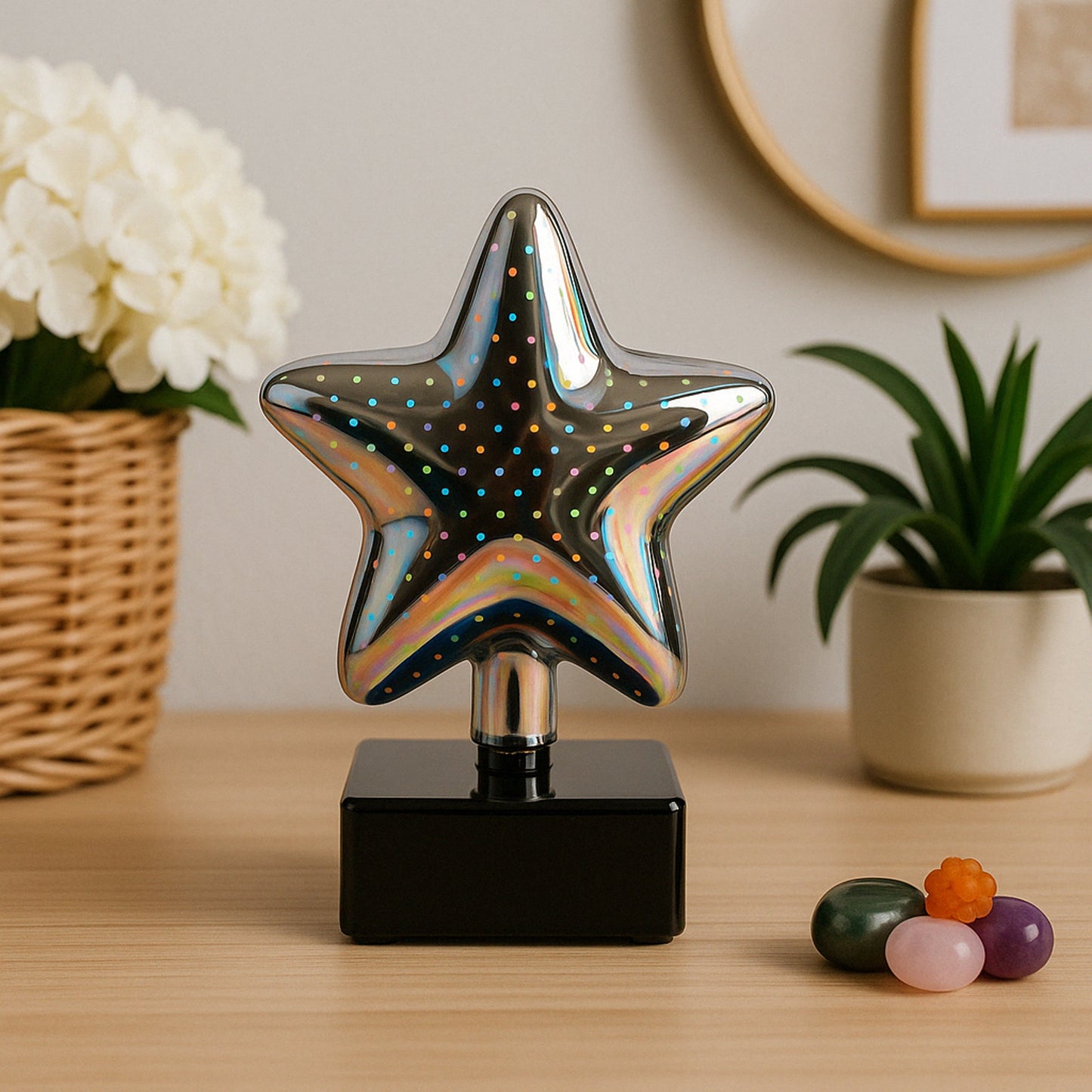 Star-shaped 3d Illusion Decorative Led Night Lamp (1 Pc) - Happy Price - Image 6