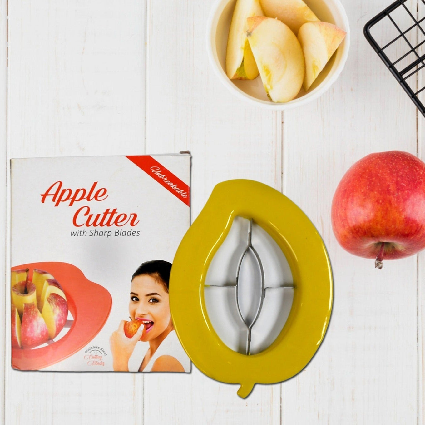 2356 Mango Cutter Slicer Machine Tool Cutter With Sharp Blades Cutter Non Slip Handle ( 1pc ) - Happy Price - Image 1