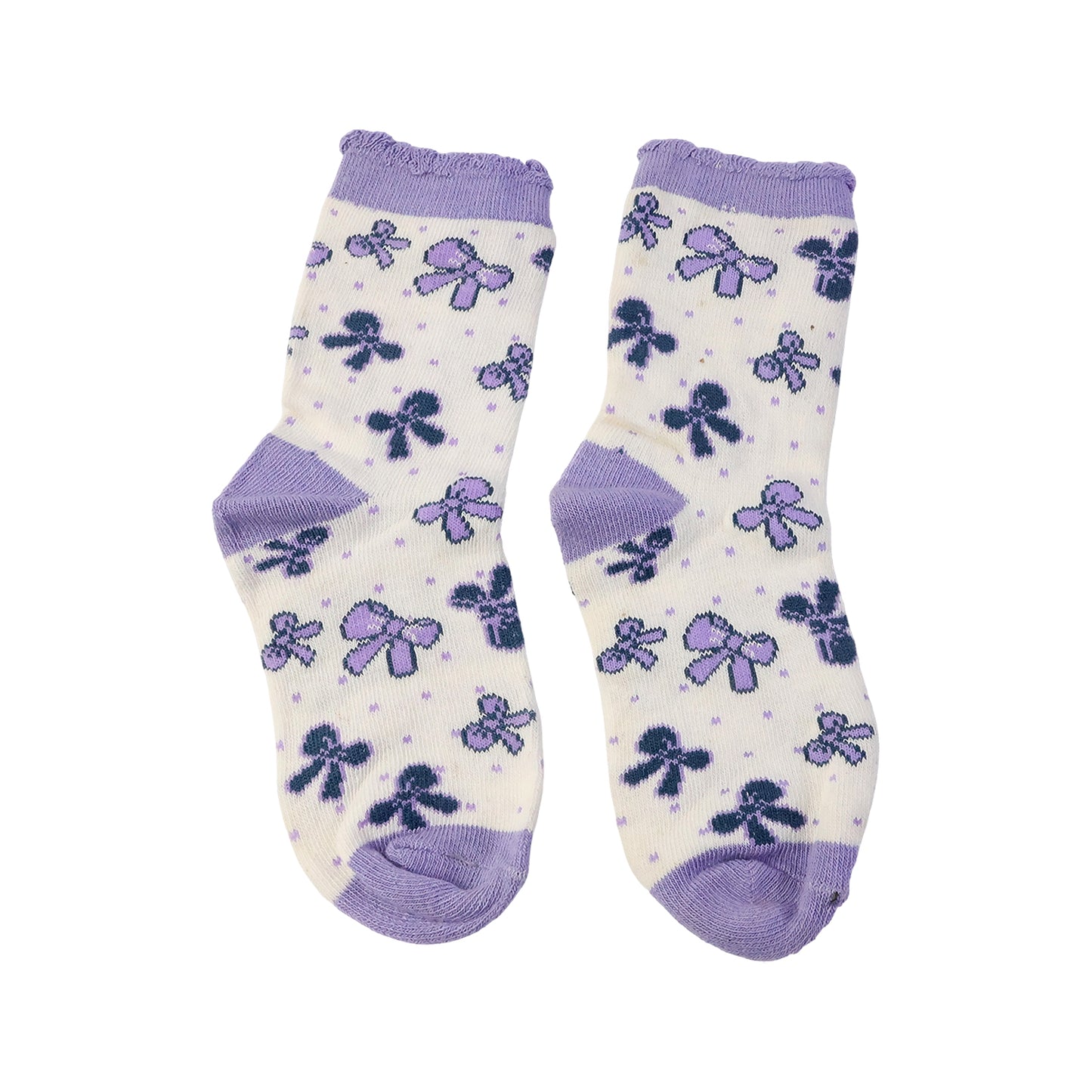 Soft Crew Socks (1 Pair, Medium) - Breathable & Comfortable for Daily Wear - Happy Price - Image 2