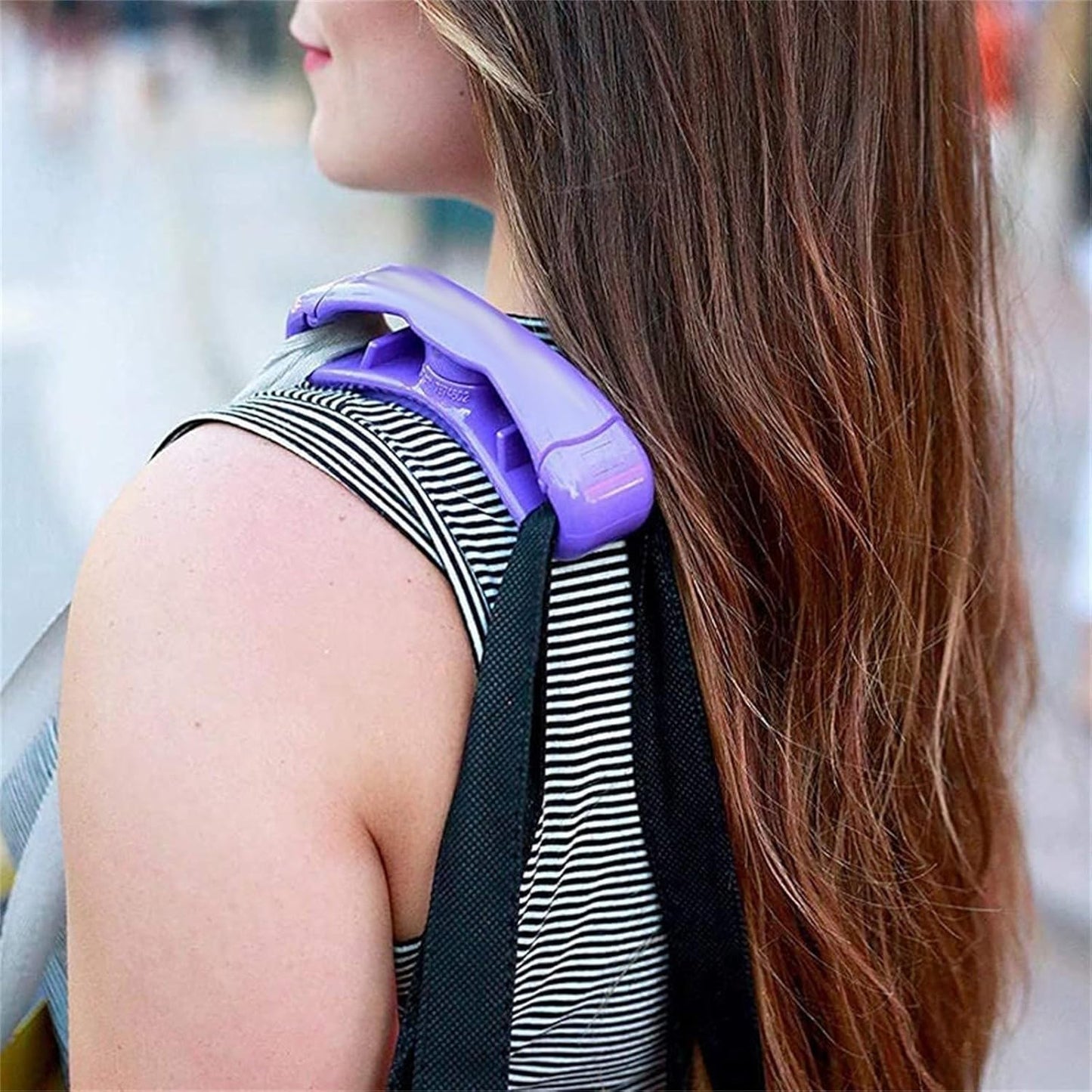 Click Carry Grocery Bag Holder (1 Pc Multi Color) - Happy Price - Image 6