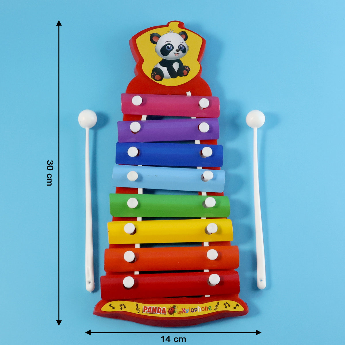 Vibrant Musical Xylophone Toy for Kids with 2 Mallets - Early Learning Instrument - Happy Price - Image 3