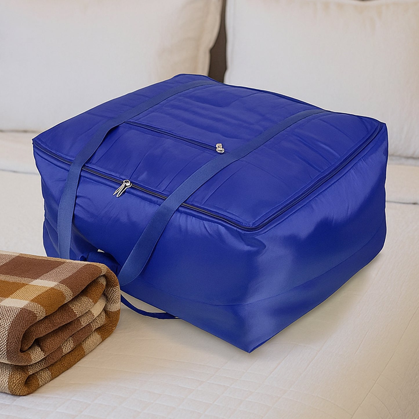Large Blanket Storage Bag Organizer (1 Pc, 60x47x33 cm) - Happy Price - Image 7