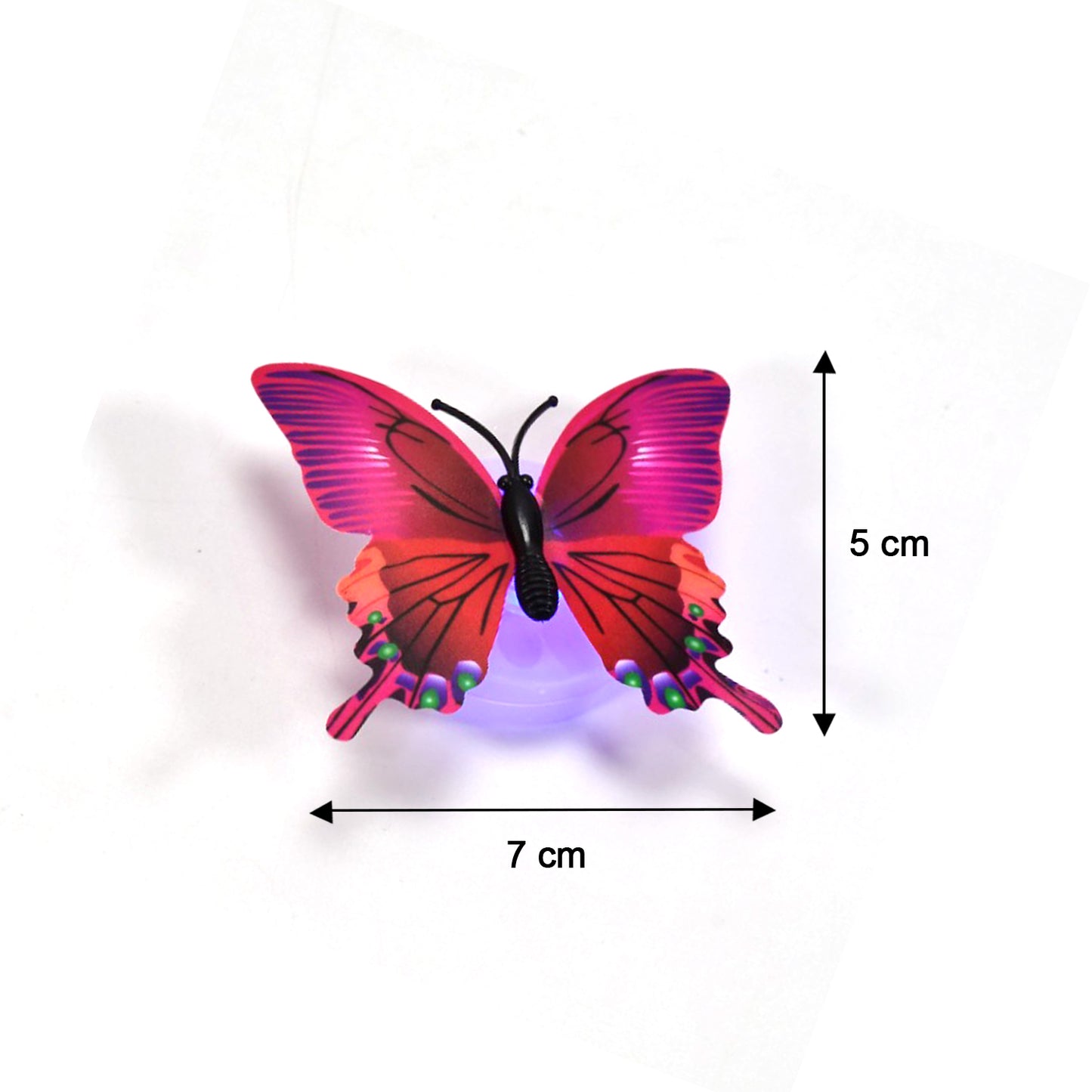 Butterfly 3d Night Lamp Comes With 3d Illusion Design Suitable For Drawing Room Lobby. (Pack Of 50) - Happy Price - Image 4