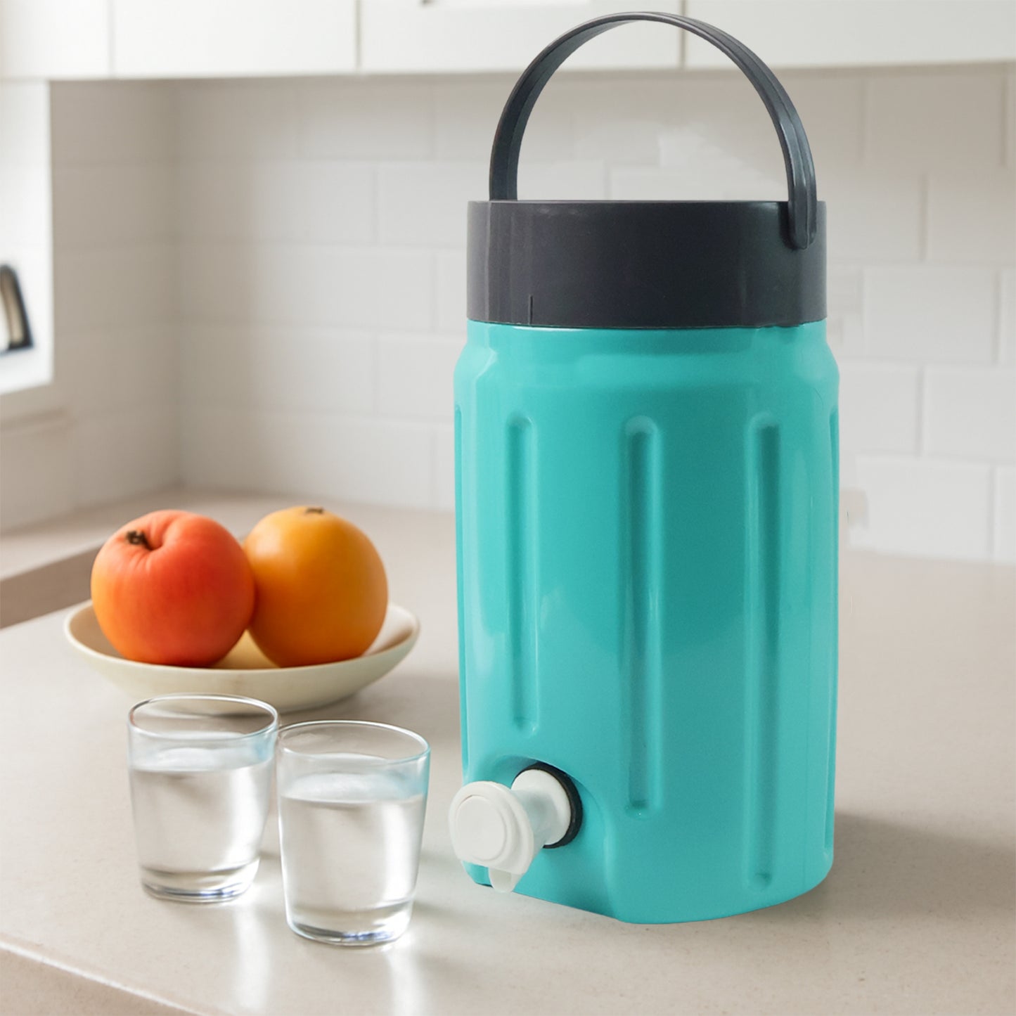 2 Litre Insulated Water Dispenser with Tap and Handle - 1 Pc - Happy Price - Image 4