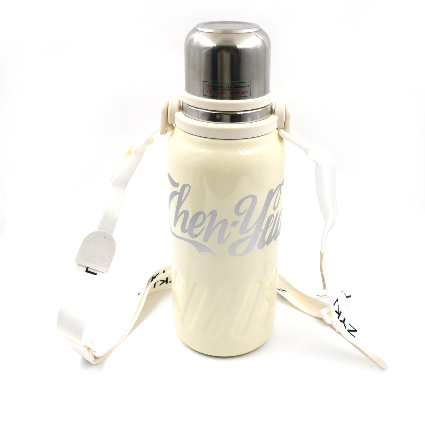 Stainless Steel Vacuum Insulated Water Bottle Leak Proof Flask For Tea Coffee Reusable Water Bottle With Hanging Strap Bottle For Hot Cold Drinks Wide Mouth Water Flask (900 1200 Ml) - Happy Price - Image 4