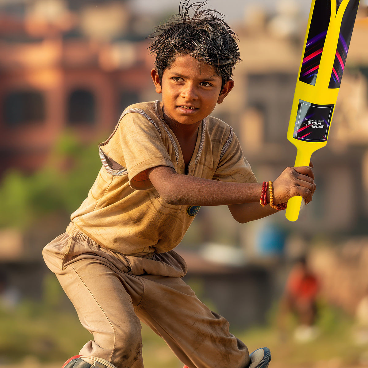 Small Cricket Kit For Boys Girls Cricket Set With 1 Cricket Bat 1 Plastic Ball Bails 3 Stumps With Stand Base - Happy Price - Image 6