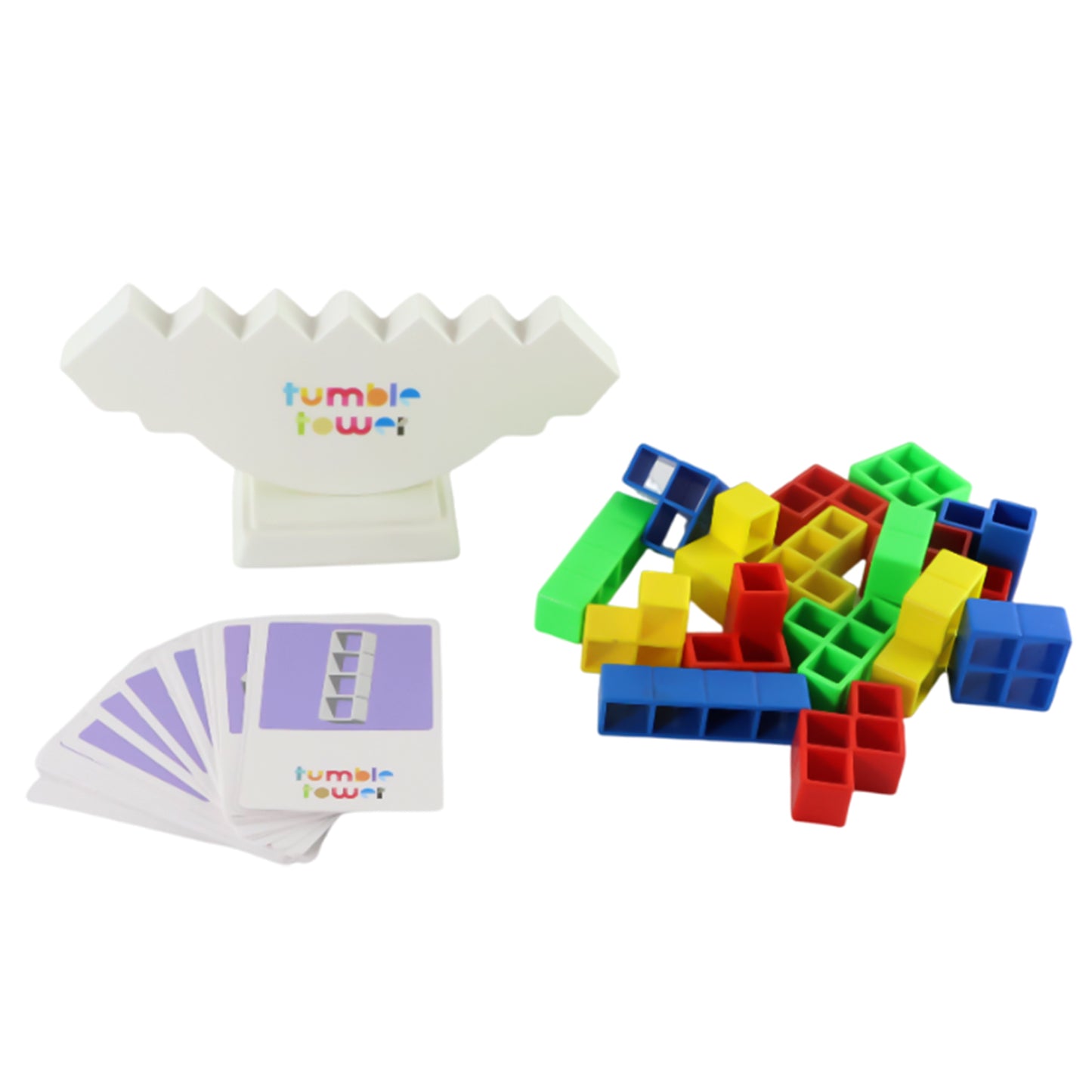 Balancing Blocks Tumble Tower Game Set for Kids & Family - Educational Stacking Toy (1 Set) - Great Price - Image 6