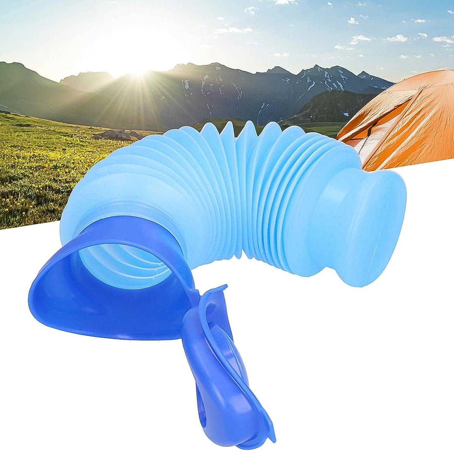 Urinal Foldable Portable Wee Bottle (750 Ml 1 Pc) - Happy Price - Image 3